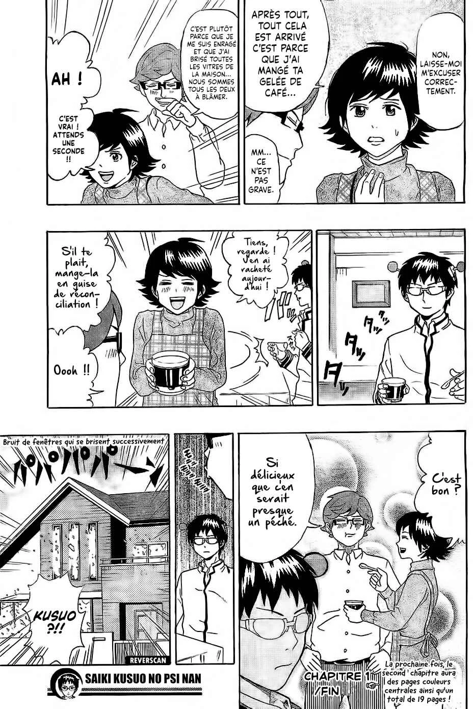 The Disastrous Life of Saiki K. Chapitre 1: La vie désastreuse de Saiki Kusuo - Page 29