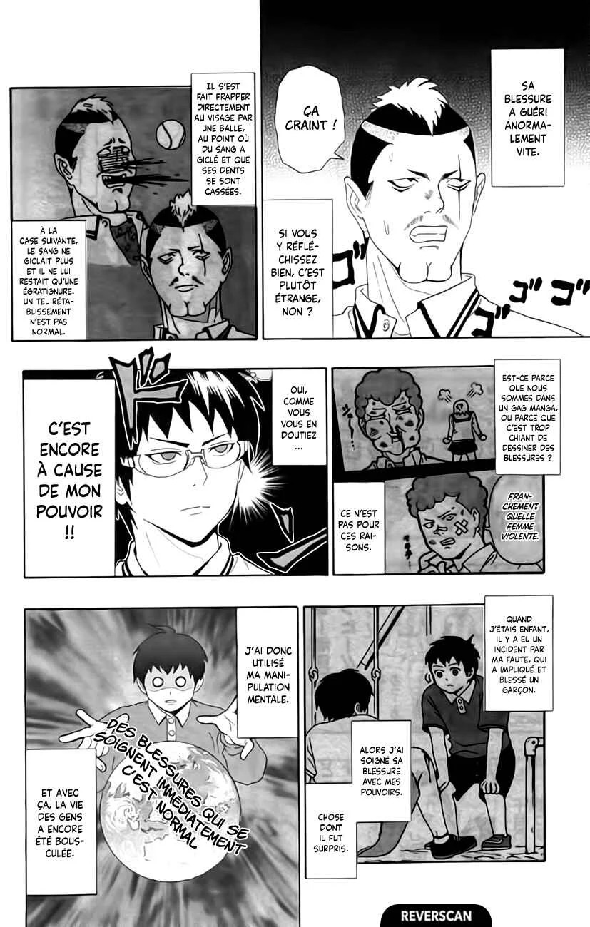The Disastrous Life of Saiki K. Chapitre 10: ManipulaPSIon ! Contrôle mental ! - Page 7