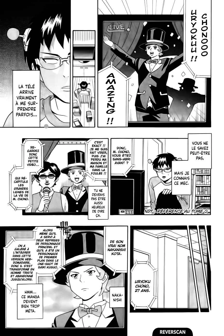 The Disastrous Life of Saiki K. Chapitre 14: Retrouvailles de longue date ! Psycheur - Page 4
