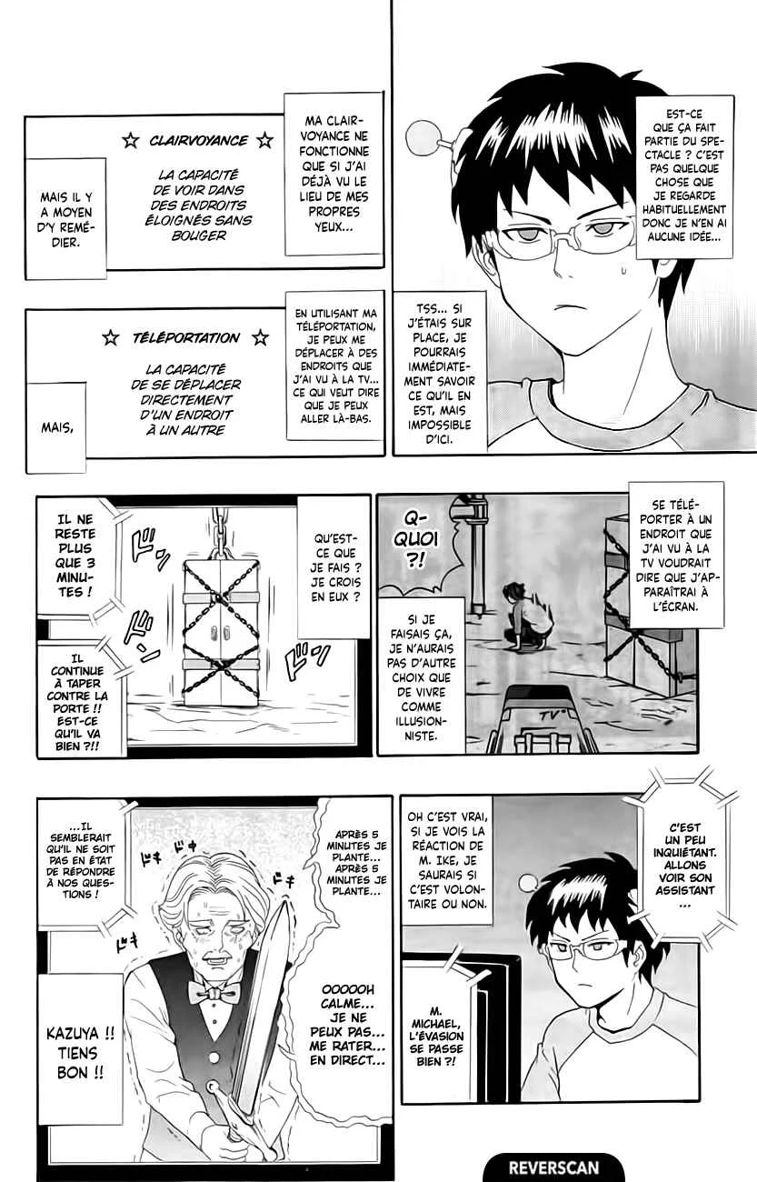 The Disastrous Life of Saiki K. Chapitre 14: Retrouvailles de longue date ! Psycheur - Page 9