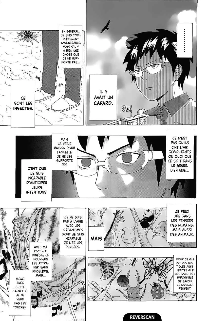 The Disastrous Life of Saiki K. Chapitre 15: Gardiennage de maison catastroPSIque ! - Page 6