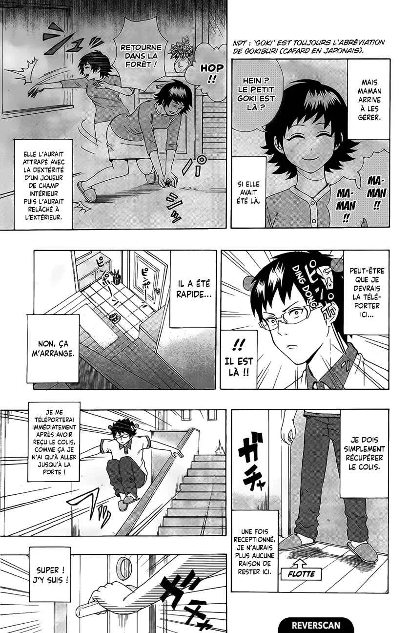 The Disastrous Life of Saiki K. Chapitre 15: Gardiennage de maison catastroPSIque ! - Page 8