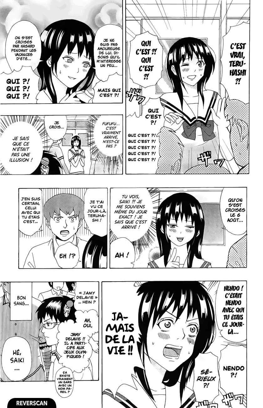 The Disastrous Life of Saiki K. Chapitre 16: Nouveau PSImestre au lycée ! La mélancolie de Nendo - Page 4
