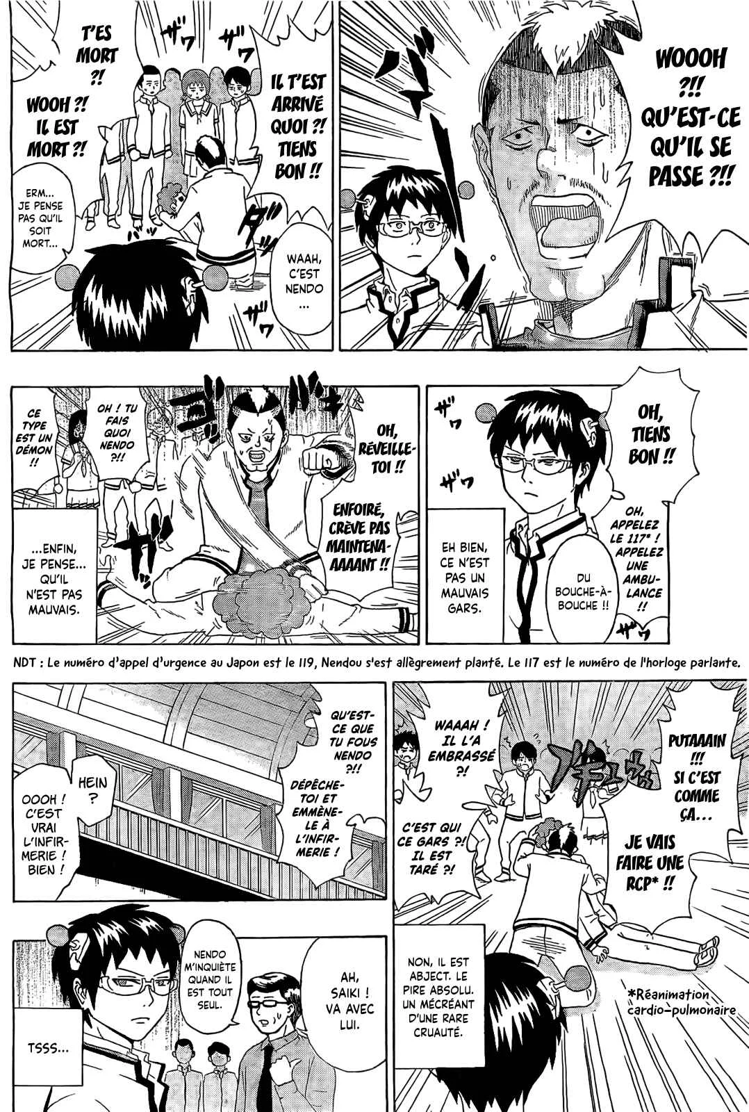 The Disastrous Life of Saiki K. Chapitre 2: Le pire abPSIlu ?! Nendo Riki - Page 9