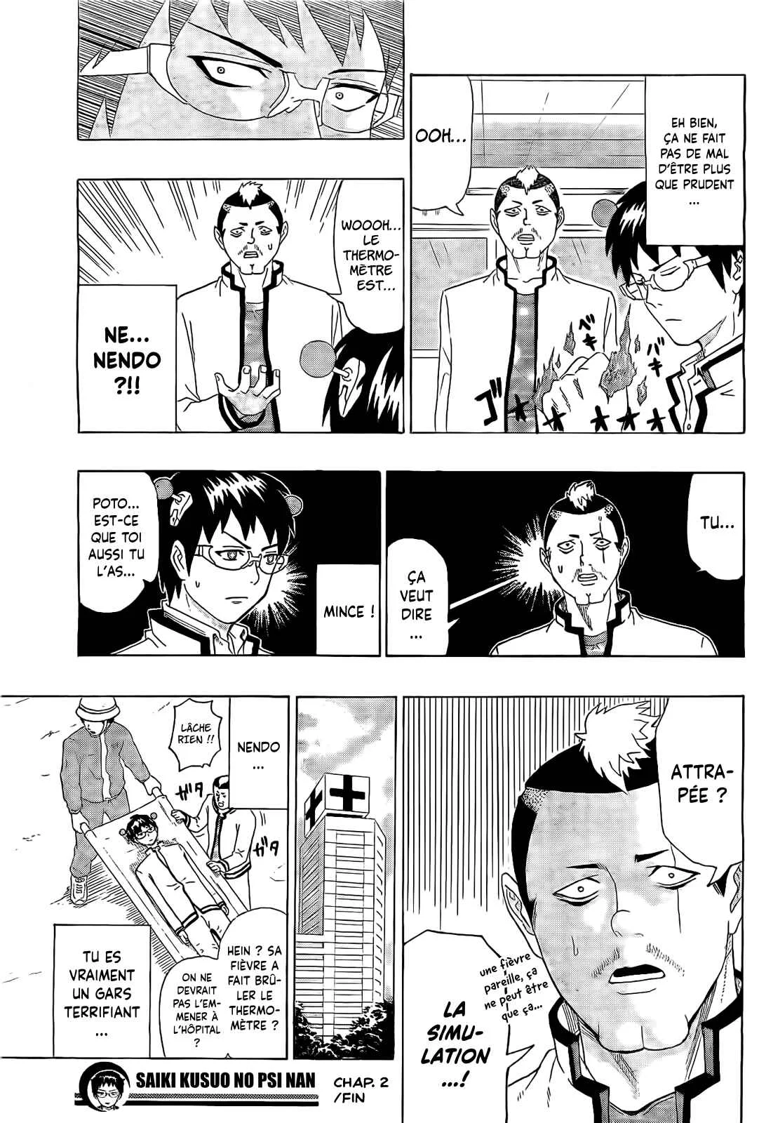 The Disastrous Life of Saiki K. Chapitre 2: Le pire abPSIlu ?! Nendo Riki - Page 18