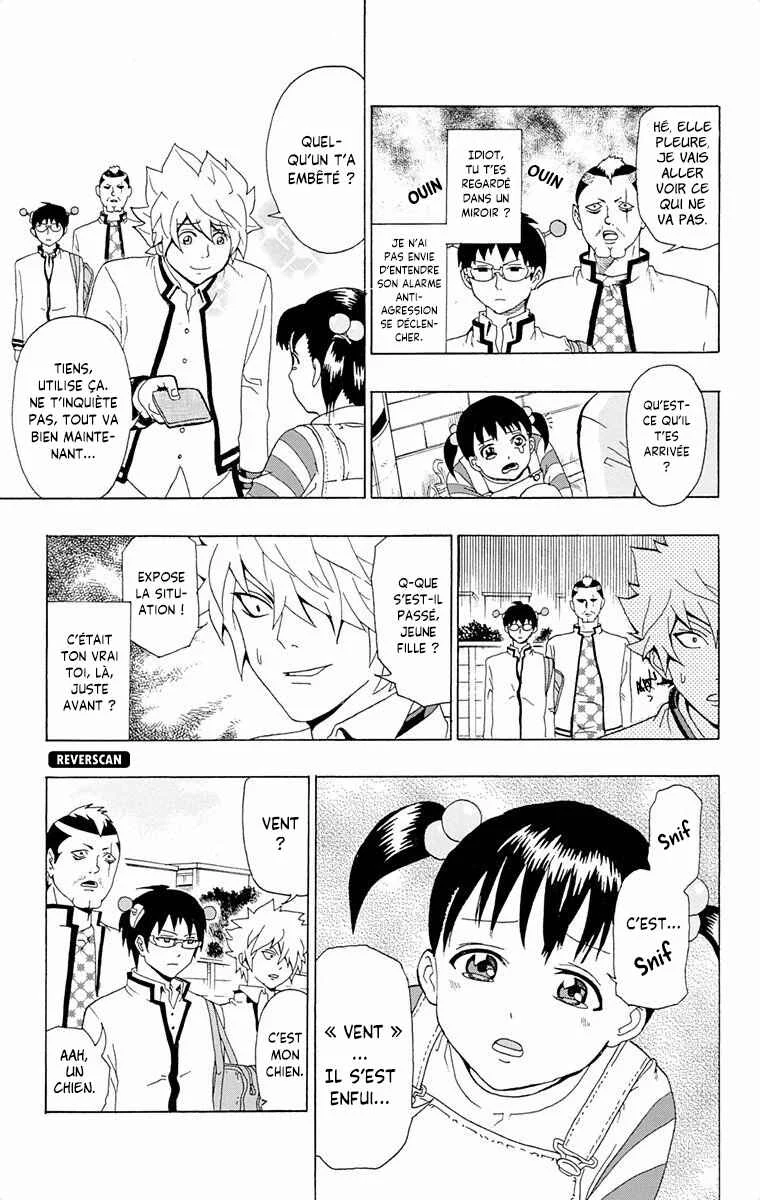 The Disastrous Life of Saiki K. Chapitre 4: Trois hommes, une fillette, un policier et un chien - Page 5