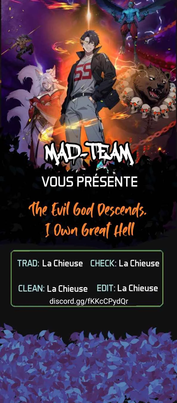 The Evil God Descends, I Own Great Hell Chapitre 3: Le Gardien de la Prison… Moi ? - Page 1