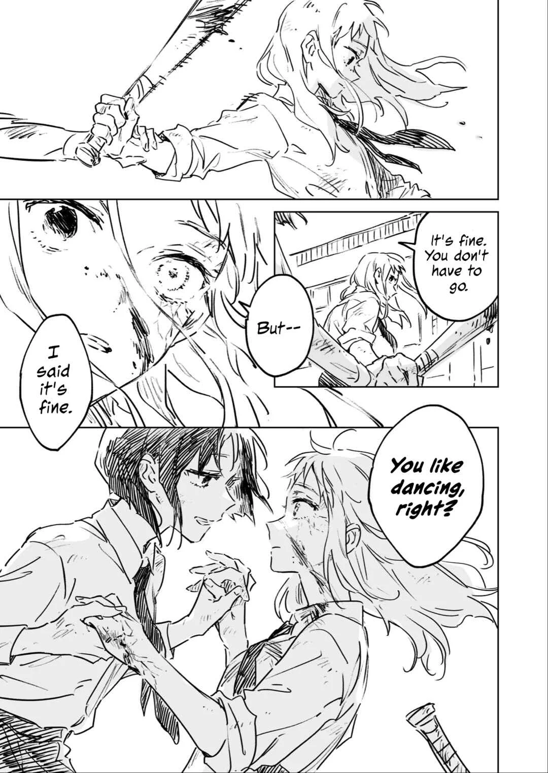 The High School Full of Zombies Chapitre 2: Le toit du corridor d'un lycée rempli de zombies (fin apparemment) - Page 4