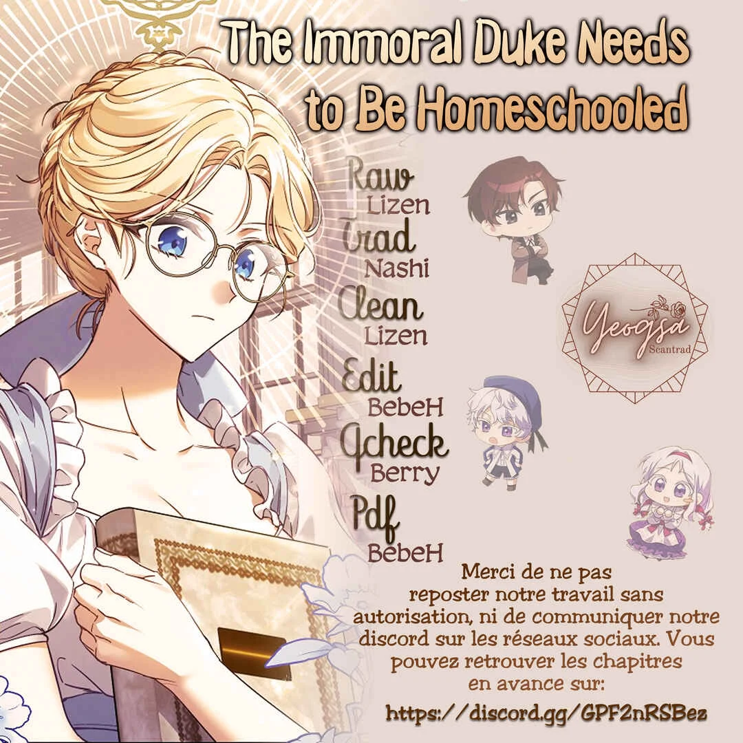 The Immoral Duke Needs to Be Homeschooled Chapitre 1 - Page 1