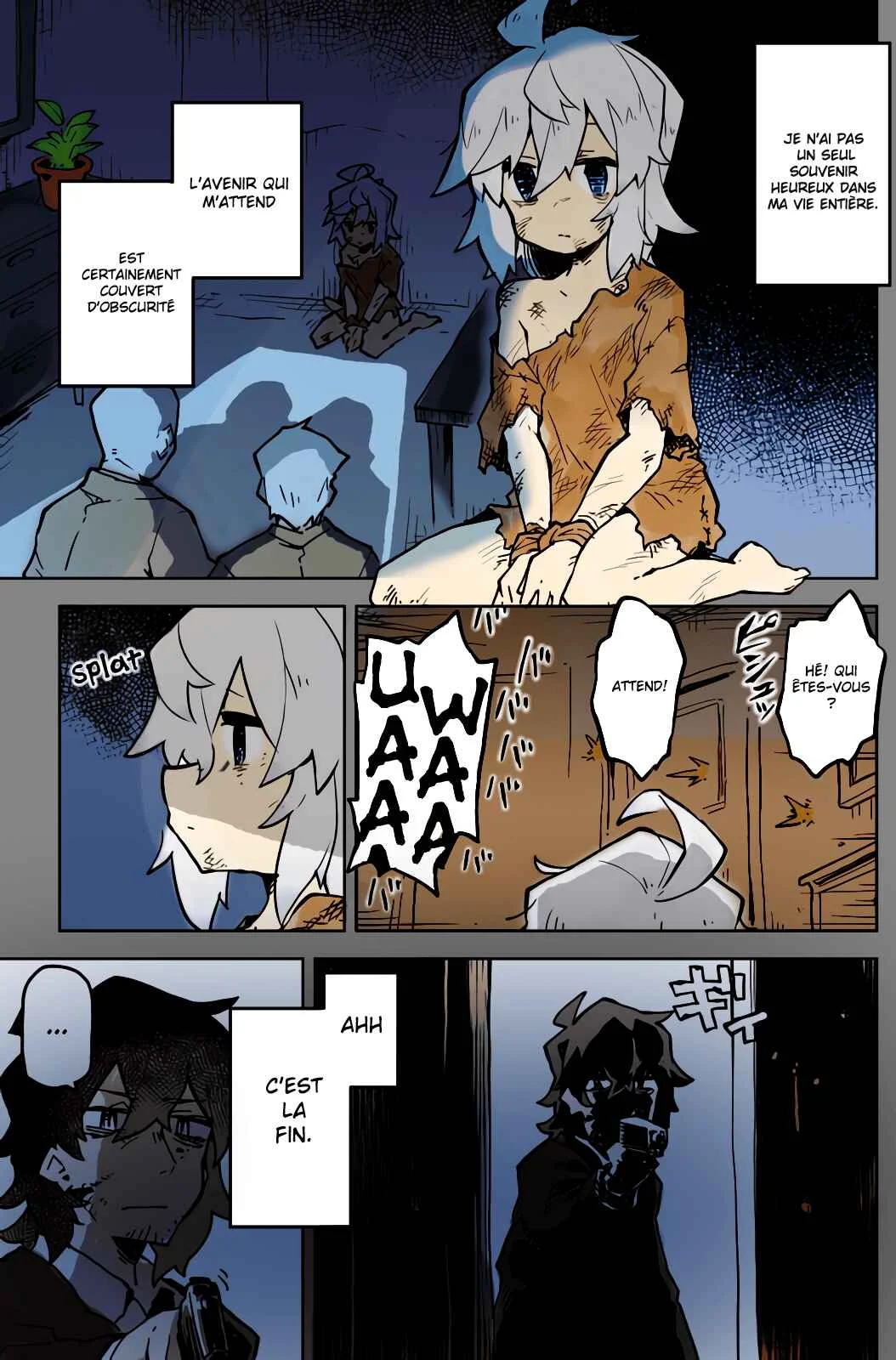 The Terrifying Hitman and the Little Girl He Took in Chapitre 1 - Page 1