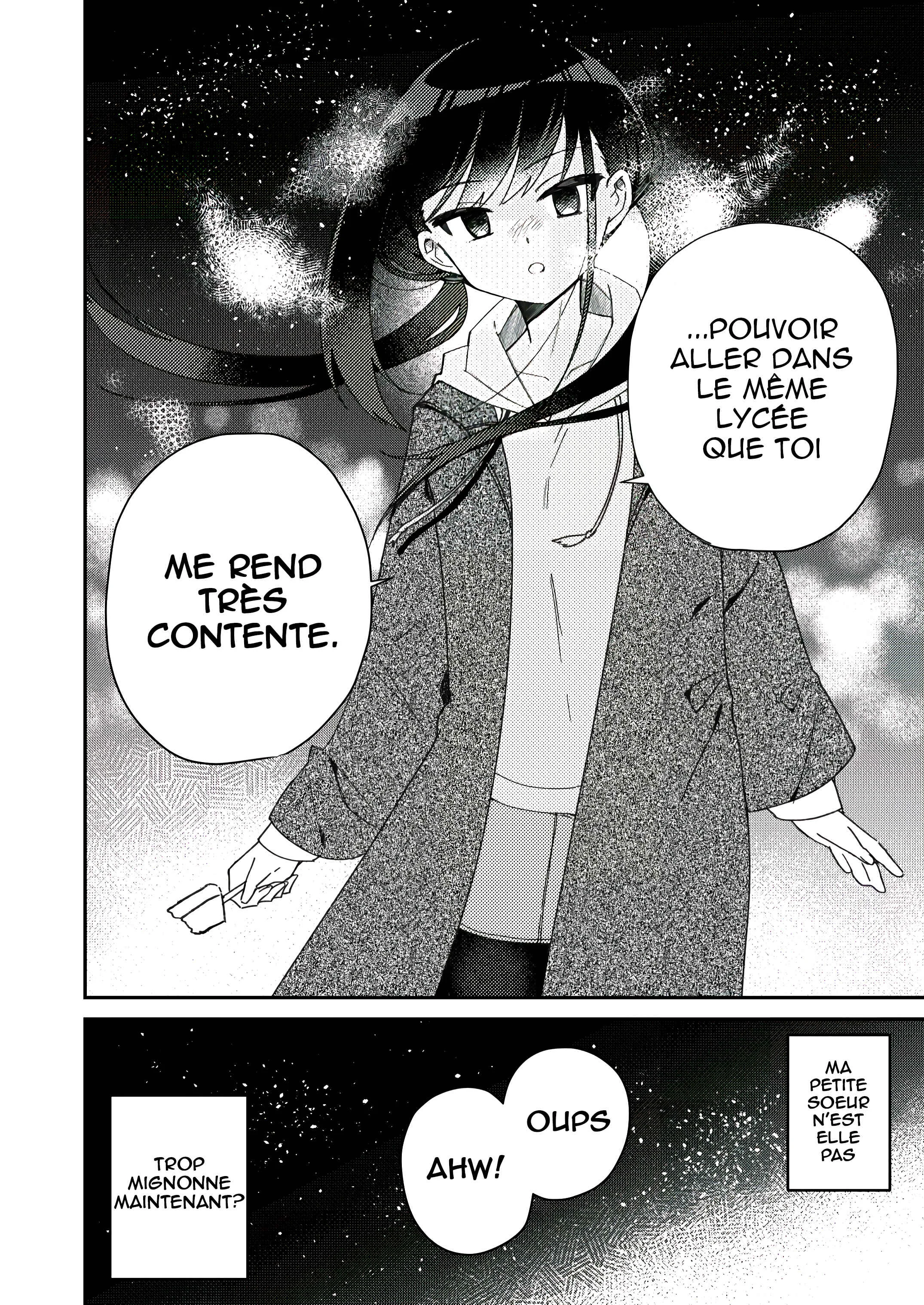 The Unrivaled Mememori-kun Chapitre 3.5: Petite soeur inexpressive - Page 4