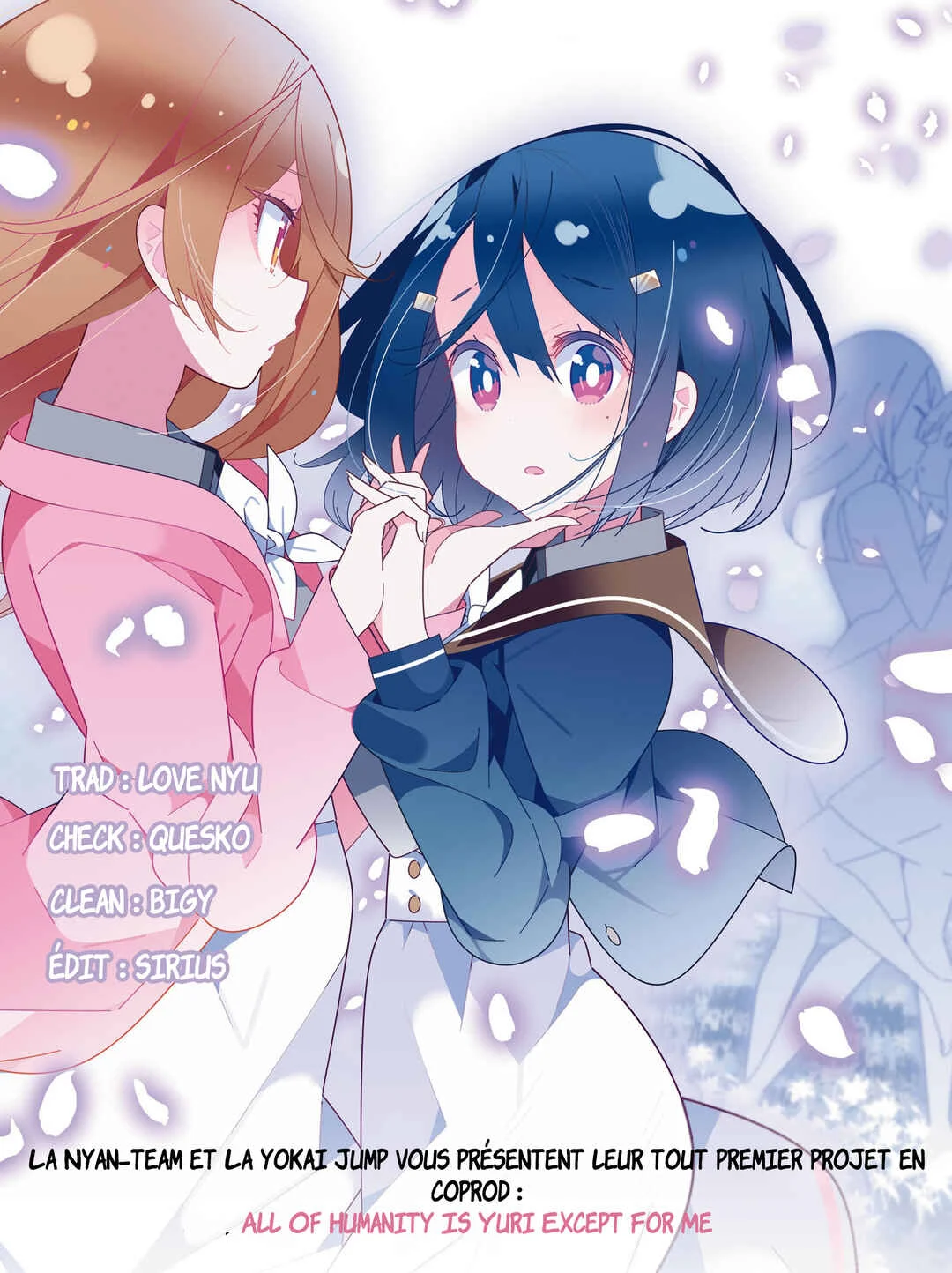 The Whole of Humanity Has Gone Yuri Except for Me Chapitre 1 - Page 1