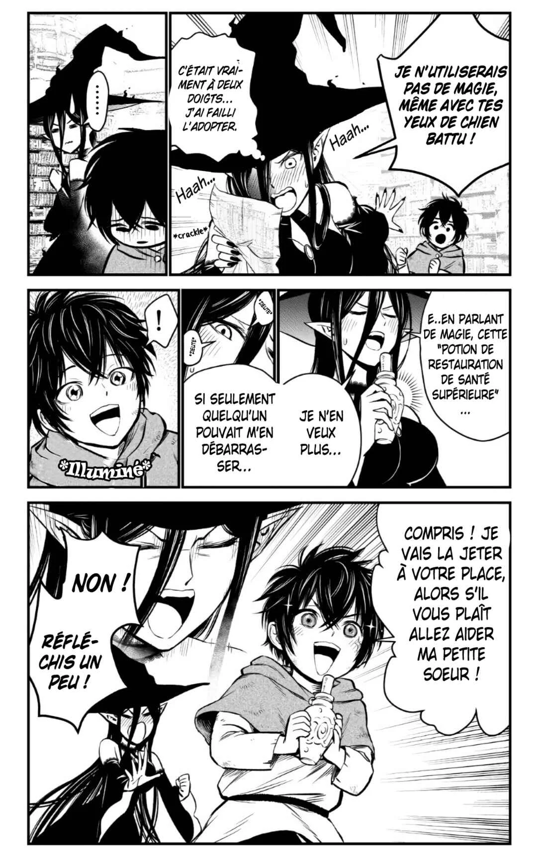 The Witch's Dealings with a Boy Chapitre 1: L'interaction de la Sorcière avec un petit garçon - Page 4