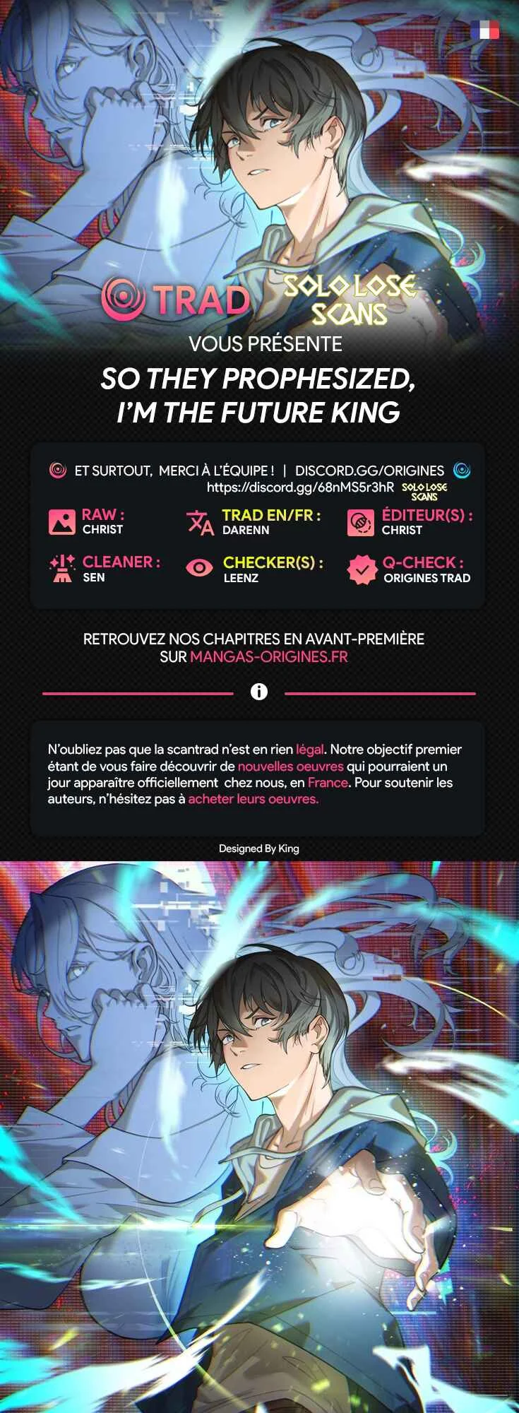 They Say I Am the King of the Future Chapitre 2 - Page 1