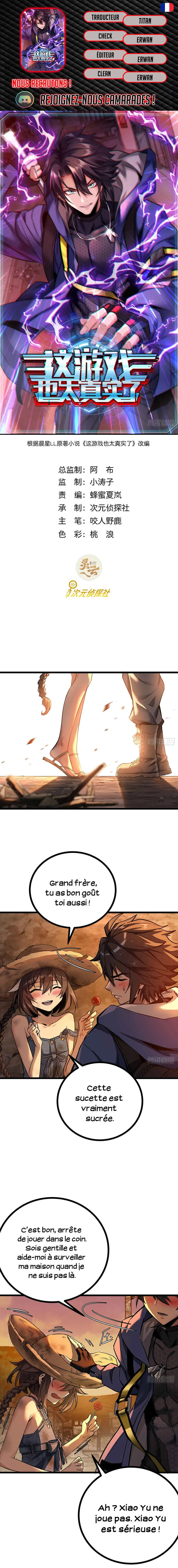 This Game Is Too Realistic Chapitre 5: Les premiers bêta-testeurs - Page 1