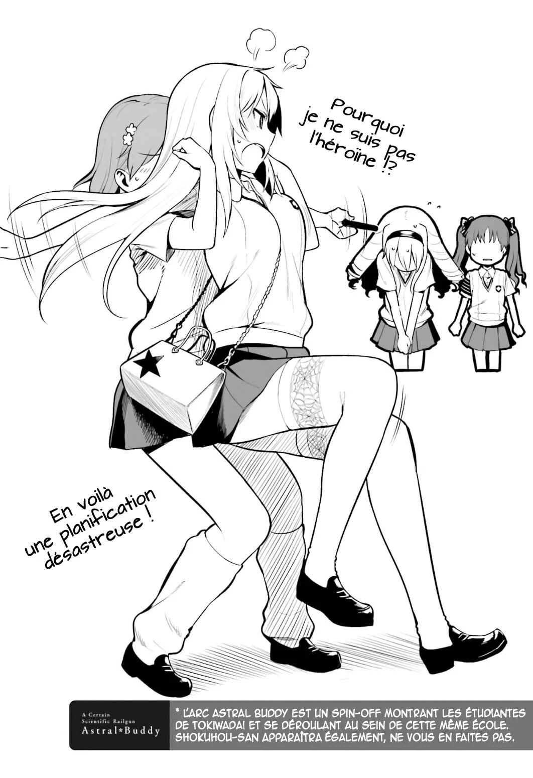 Toaru Kagaku no Railgun Gaiden - Astral Buddy Chapitre 1 - Page 2