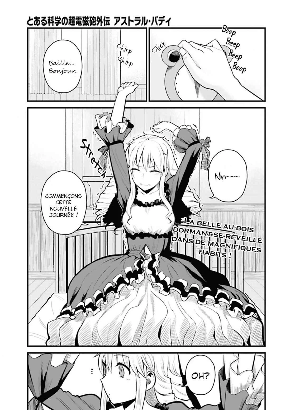 Toaru Kagaku no Railgun Gaiden - Astral Buddy Chapitre 3 - Page 1