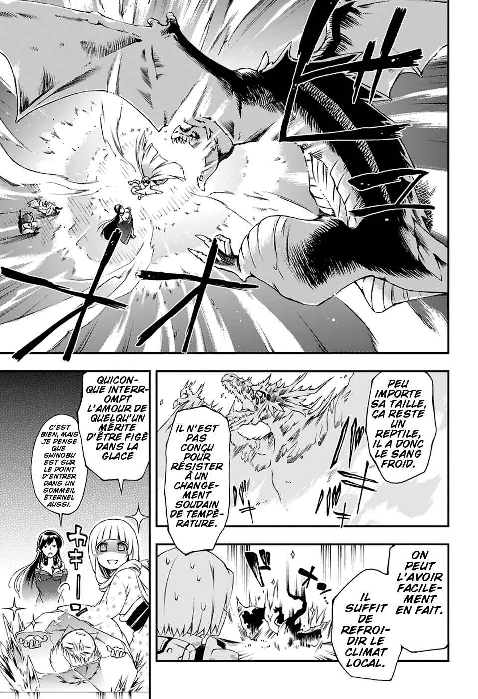 Toaru Majutsu no Heavy Zashiki Warashi ga Kantan na Satsujinhi no Konkatsu Jijou Chapitre 1: Une bataille dans autre monde qui commence par le "malheur" habituel de Kamijou Touma - Page 13