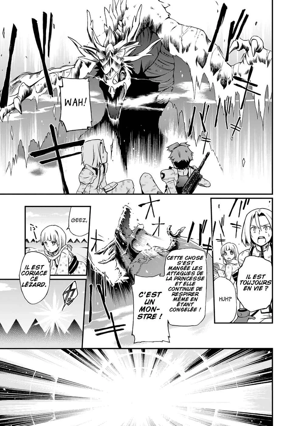Toaru Majutsu no Heavy Zashiki Warashi ga Kantan na Satsujinhi no Konkatsu Jijou Chapitre 1: Une bataille dans autre monde qui commence par le "malheur" habituel de Kamijou Touma - Page 17