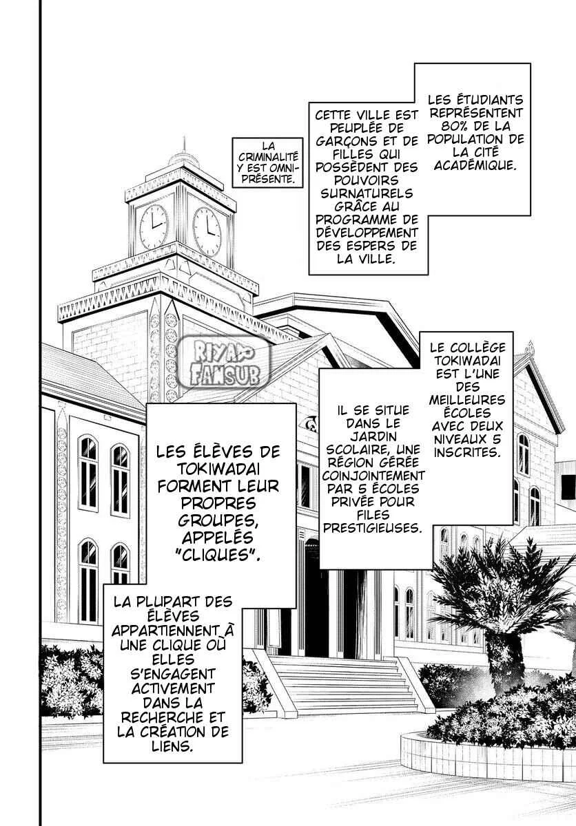 Toaru Majutsu no Index Gaiden - Toaru Kagaku no Mental Out Chapitre 1.1: La reine de Tokiwadai partie 1 - Page 14