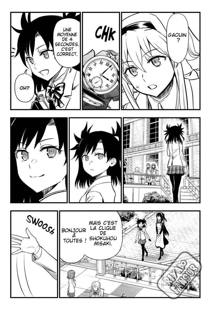 Toaru Majutsu no Index Gaiden - Toaru Kagaku no Mental Out Chapitre 1.1: La reine de Tokiwadai partie 1 - Page 25