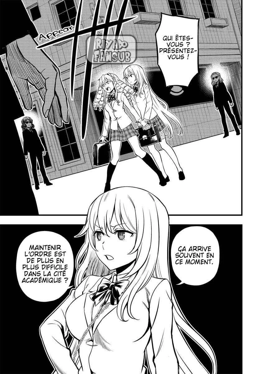Toaru Majutsu no Index Gaiden - Toaru Kagaku no Mental Out Chapitre 1.2: La reine de Tokiwadai partie 2 - Page 8