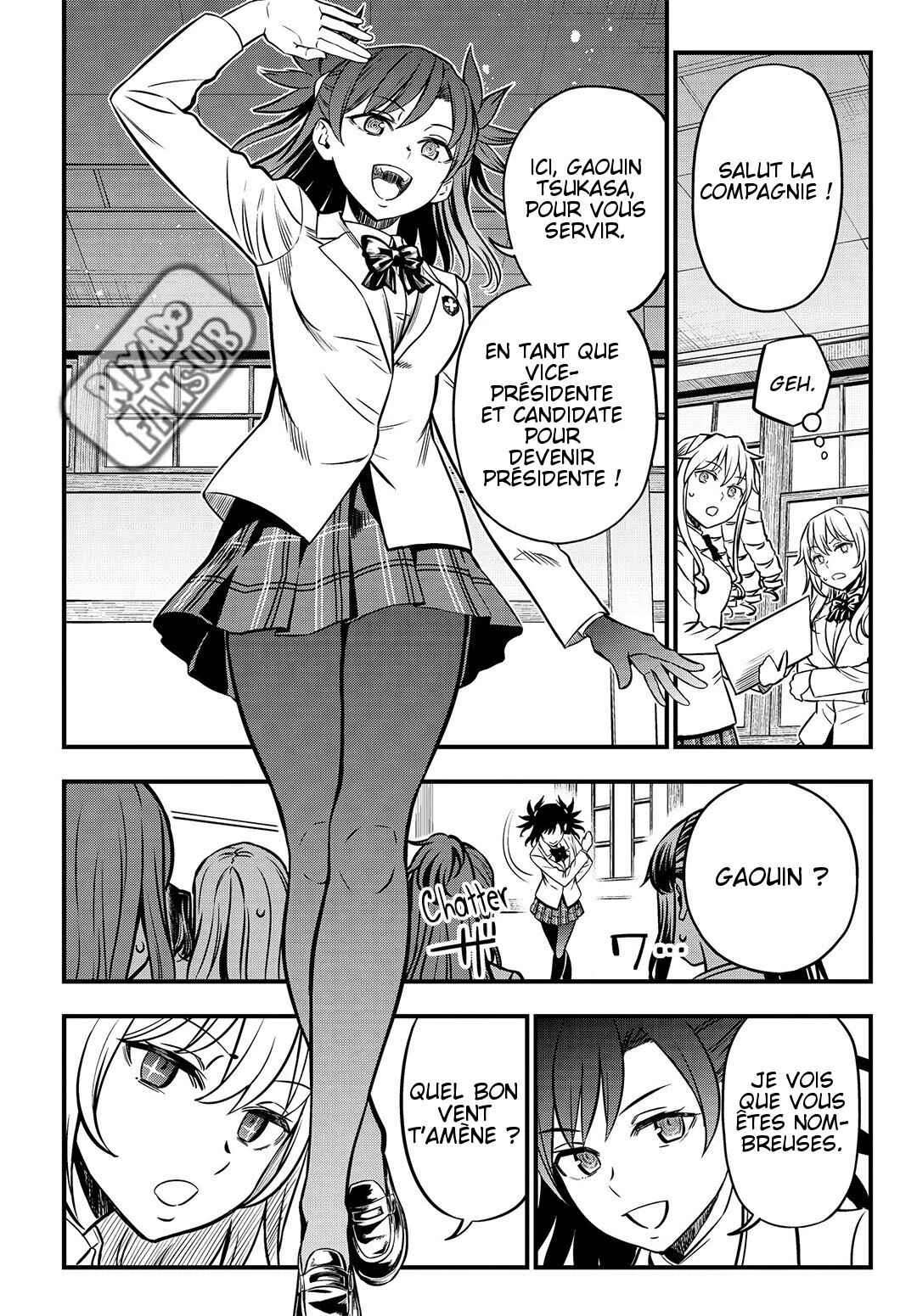 Toaru Majutsu no Index Gaiden - Toaru Kagaku no Mental Out Chapitre 2: L'élection de la présidente du conseil de élèves. - Page 10