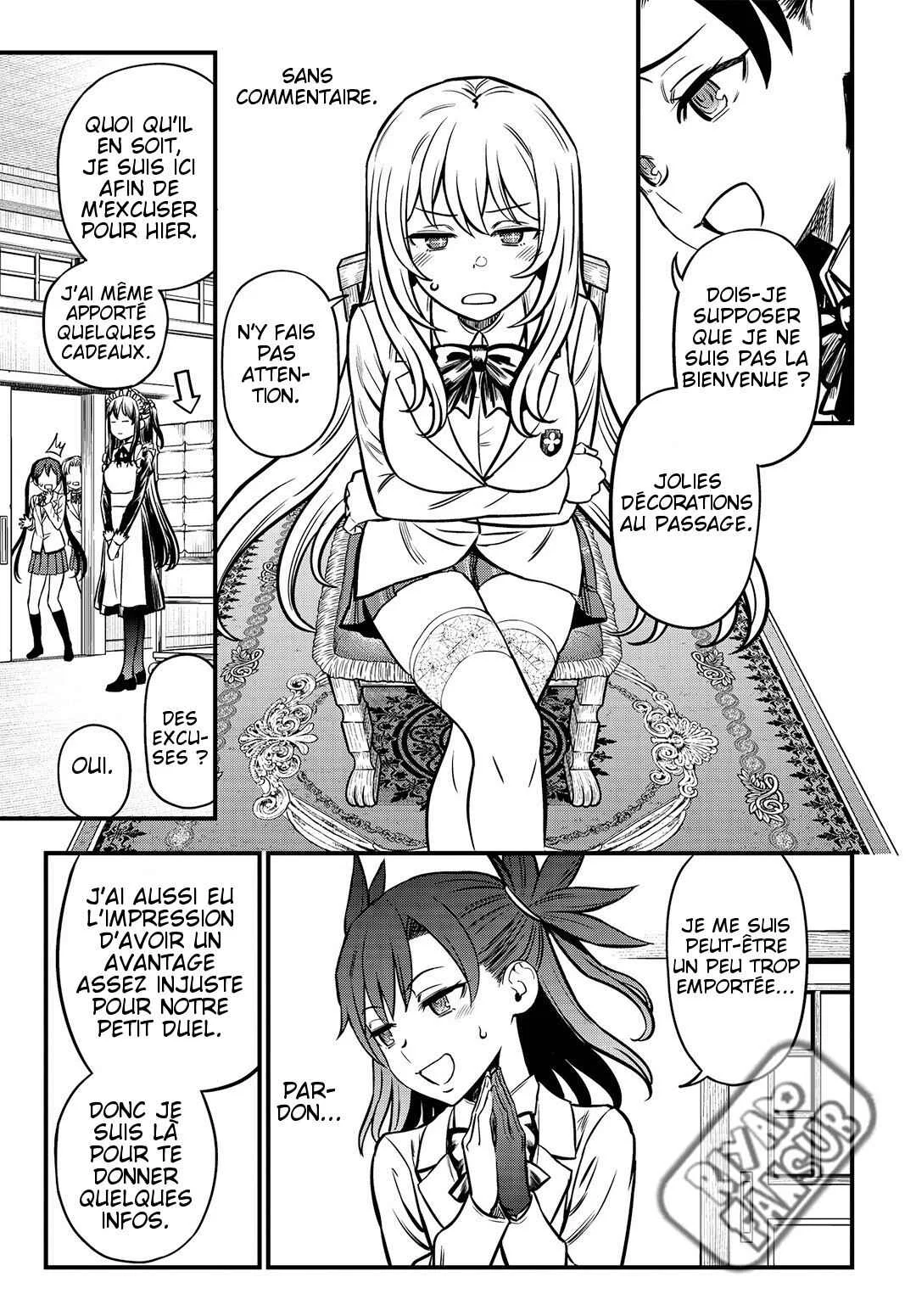 Toaru Majutsu no Index Gaiden - Toaru Kagaku no Mental Out Chapitre 2: L'élection de la présidente du conseil de élèves. - Page 11