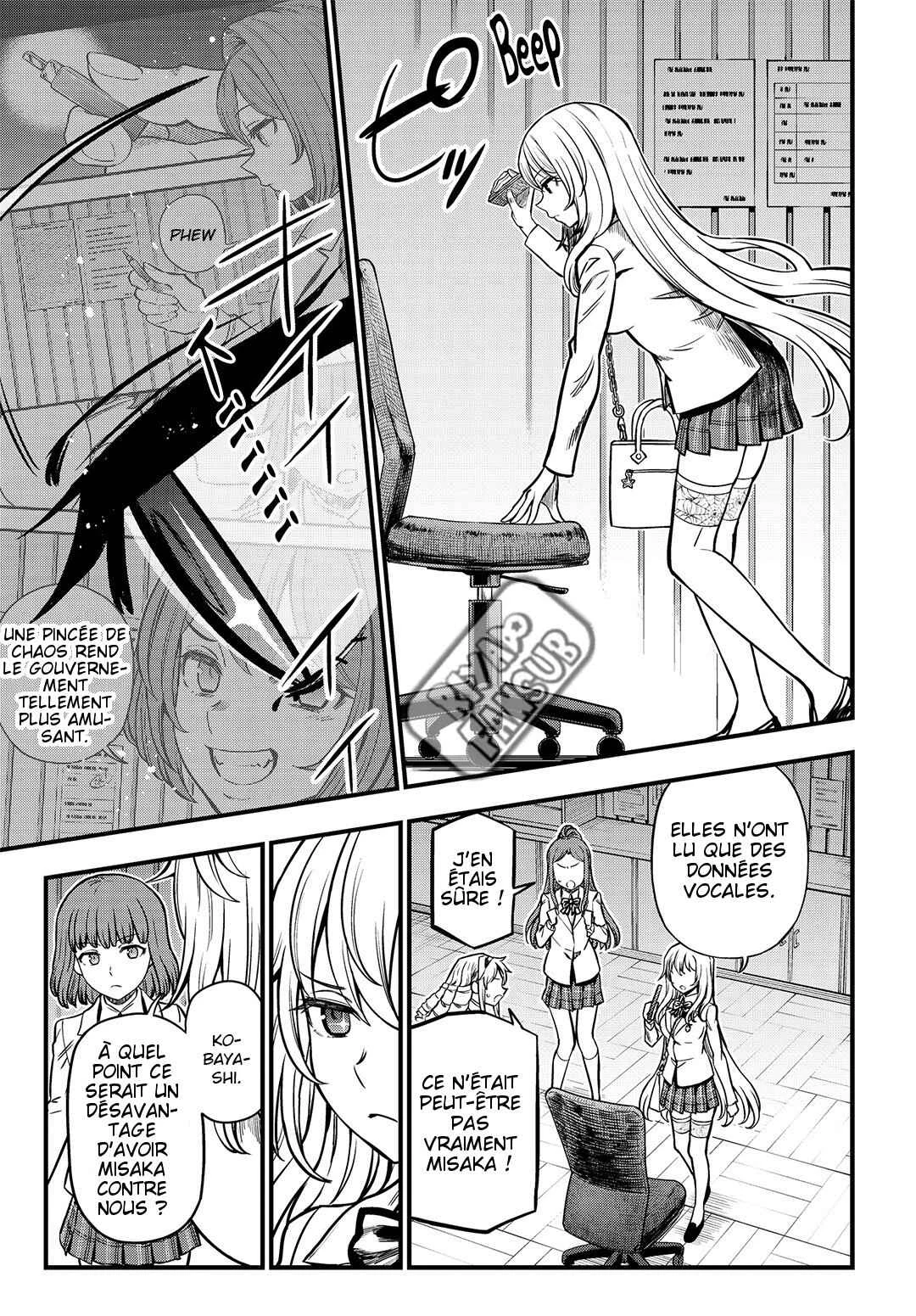 Toaru Majutsu no Index Gaiden - Toaru Kagaku no Mental Out Chapitre 3: La cible M - Page 7