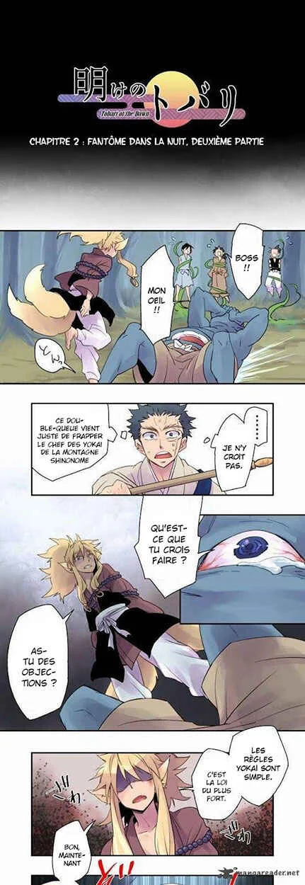 Tobari of the Dawn Chapitre 2: Fantôme dans la nuit (2) - Page 1