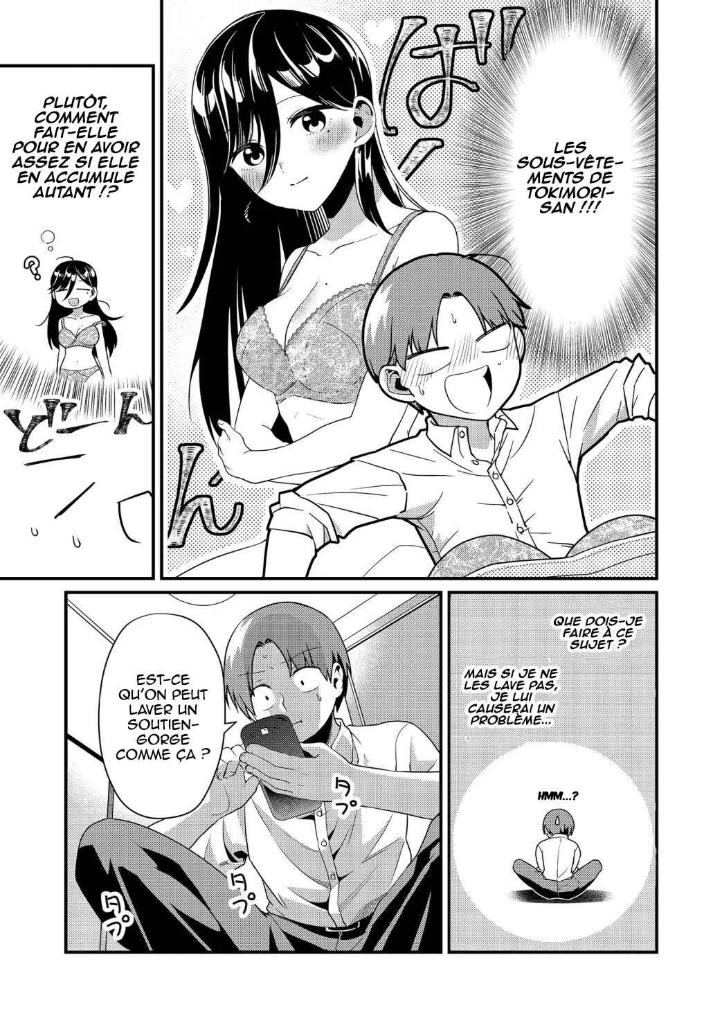 Tokimori-san ga Muboubi desu!! Chapitre 4: Tokimori-san et la lessive - Page 6
