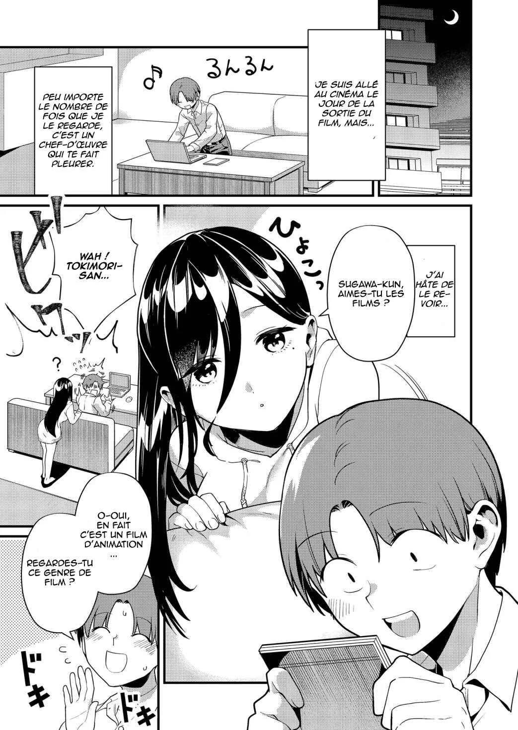 Tokimori-san ga Muboubi desu!! Chapitre 5: tokimori-san et les films - Page 4