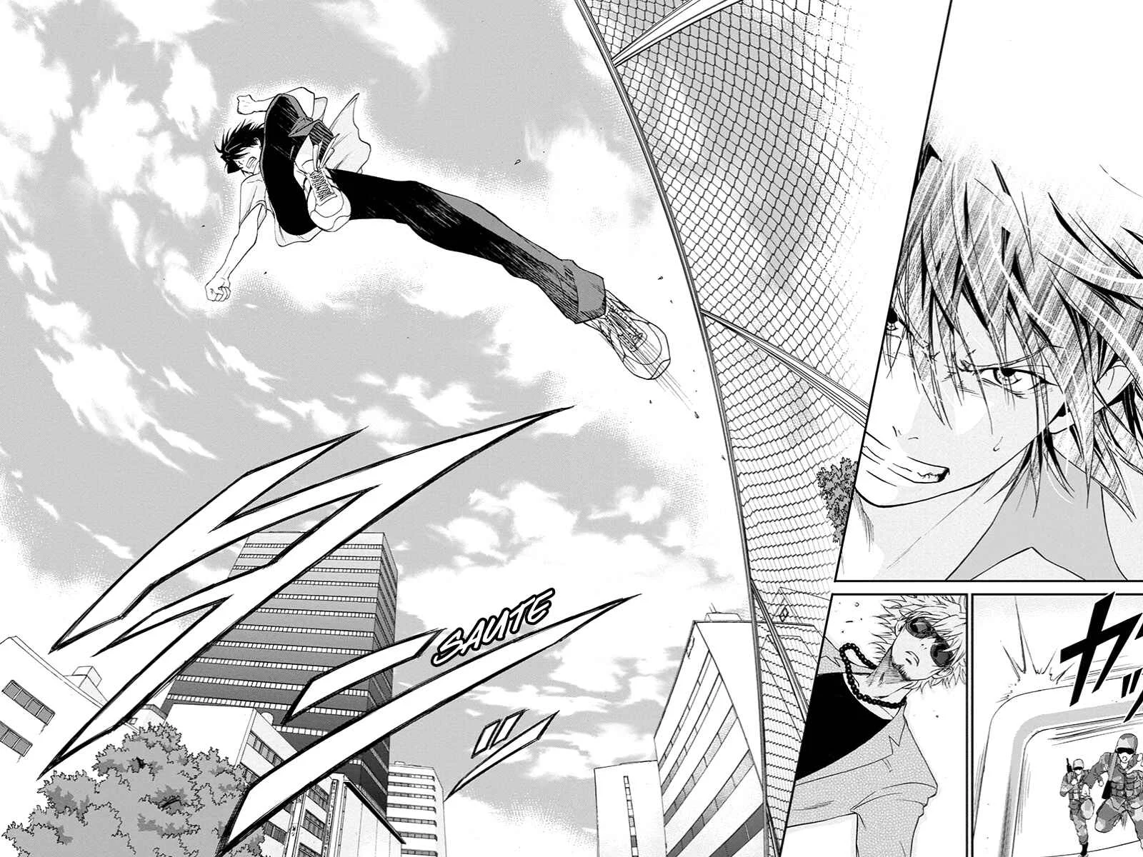 Tokku Hakkenshi [code:T-8] Chapitre 1: La chose qui rampe vers la surface (1) - Page 35
