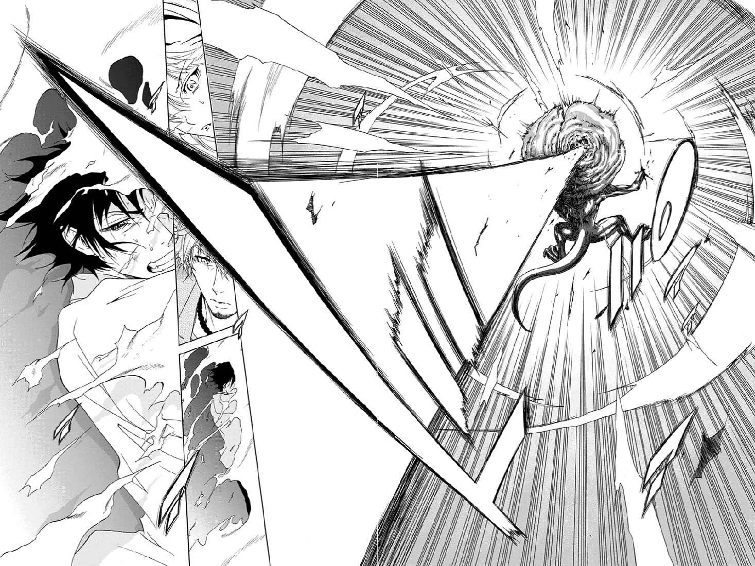 Tokku Hakkenshi [code:T-8] Chapitre 5: La chose qui rampe vers la surface (5) - Page 17