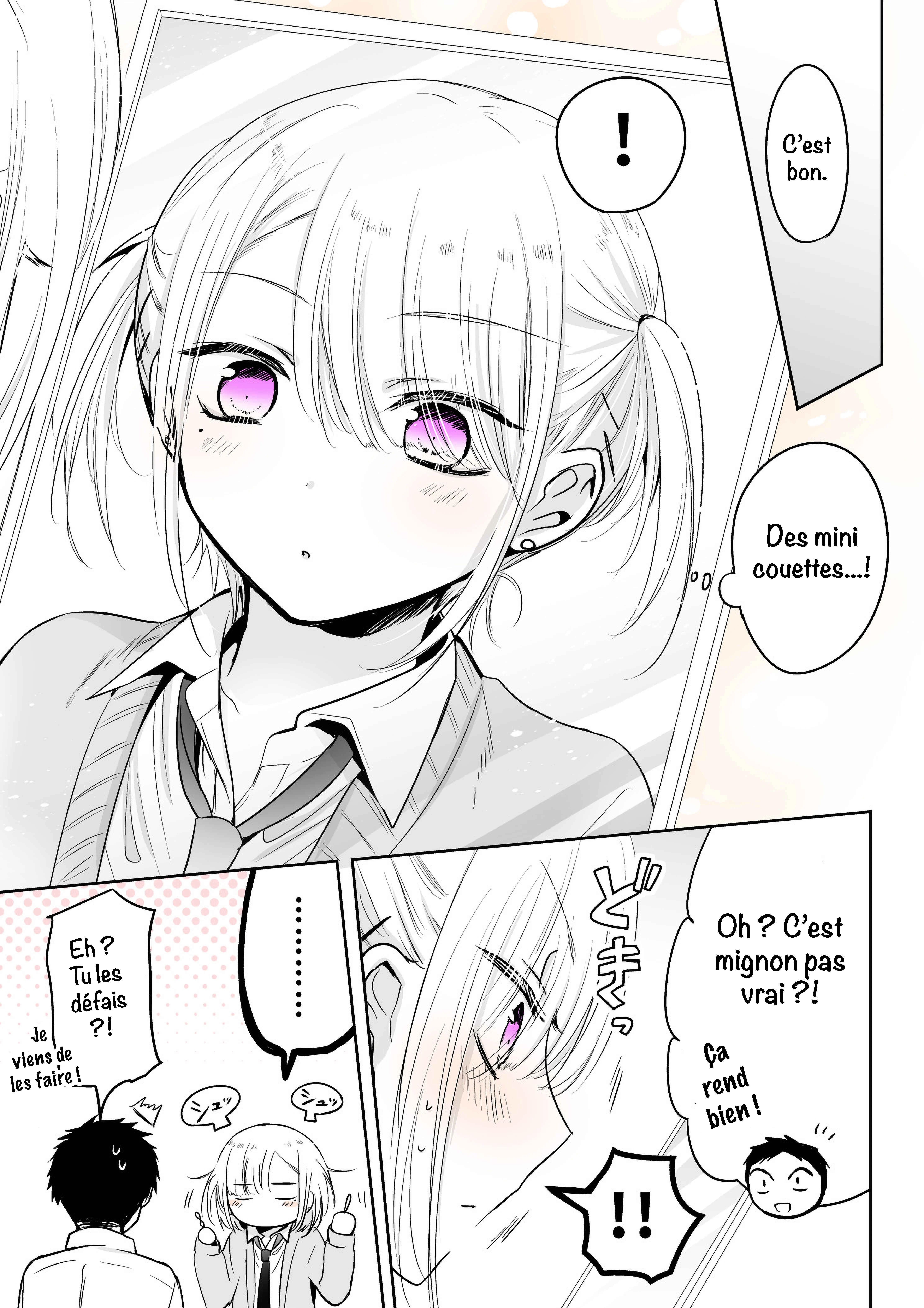 Tomodachi ga Skirt haite mitai tte Itte kita Ken Chapitre 2: La fois où mon ami voulait essayer les couettes - Page 5