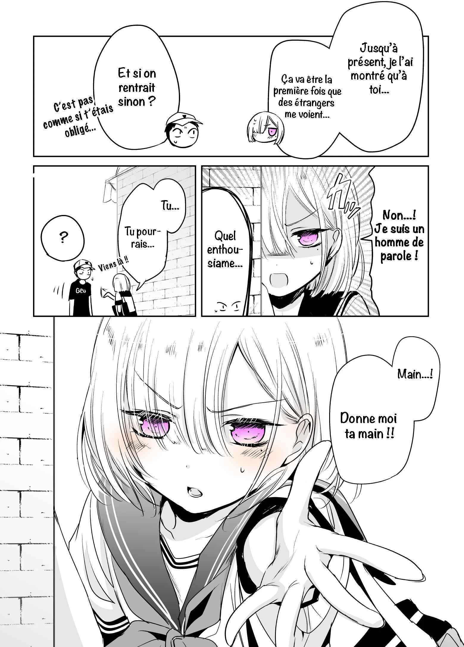Tomodachi ga Skirt haite mitai tte Itte kita Ken Chapitre 4: La fois où mon ami a voulu porter un uniforme marin - Page 4