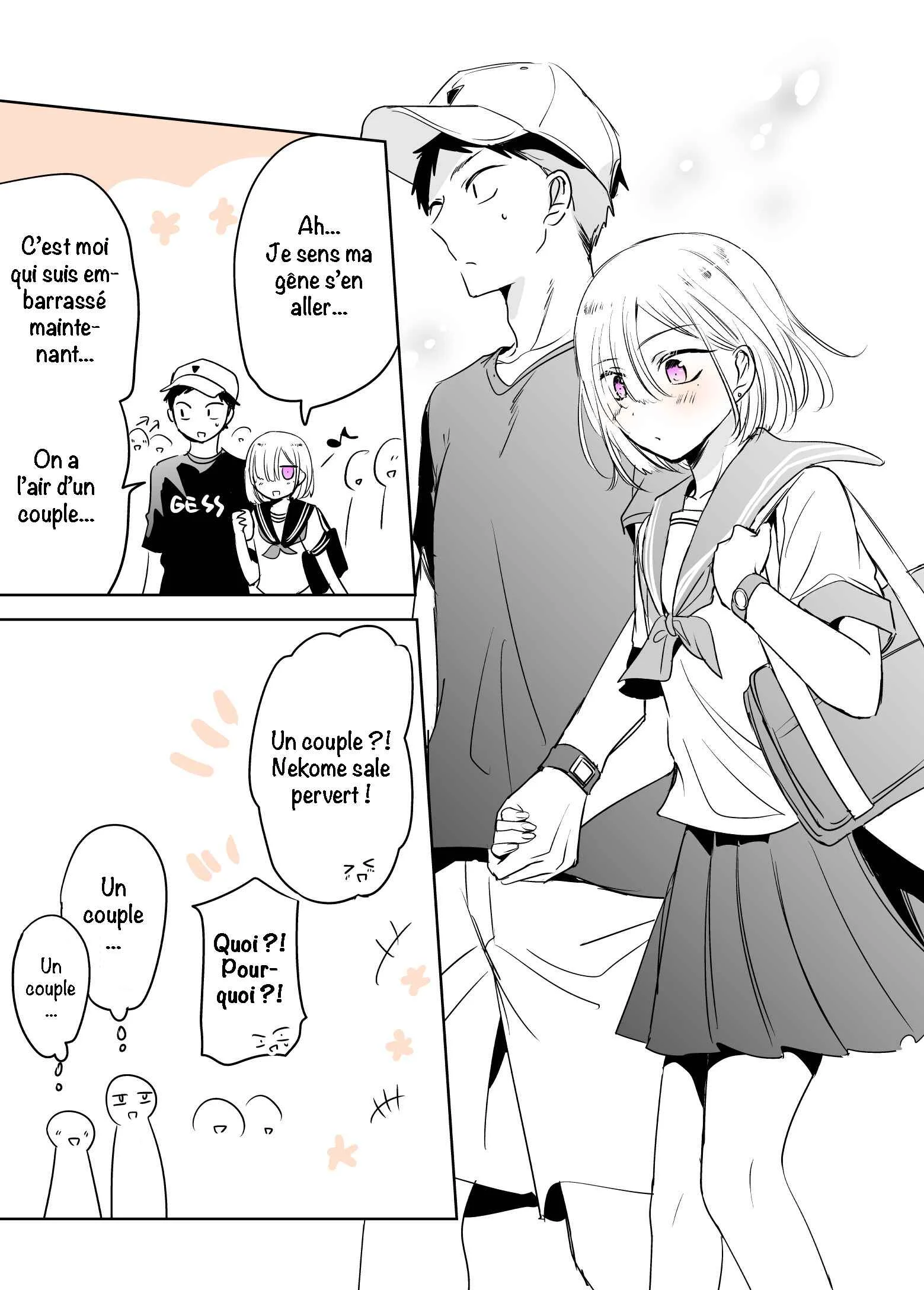 Tomodachi ga Skirt haite mitai tte Itte kita Ken Chapitre 4: La fois où mon ami a voulu porter un uniforme marin - Page 5