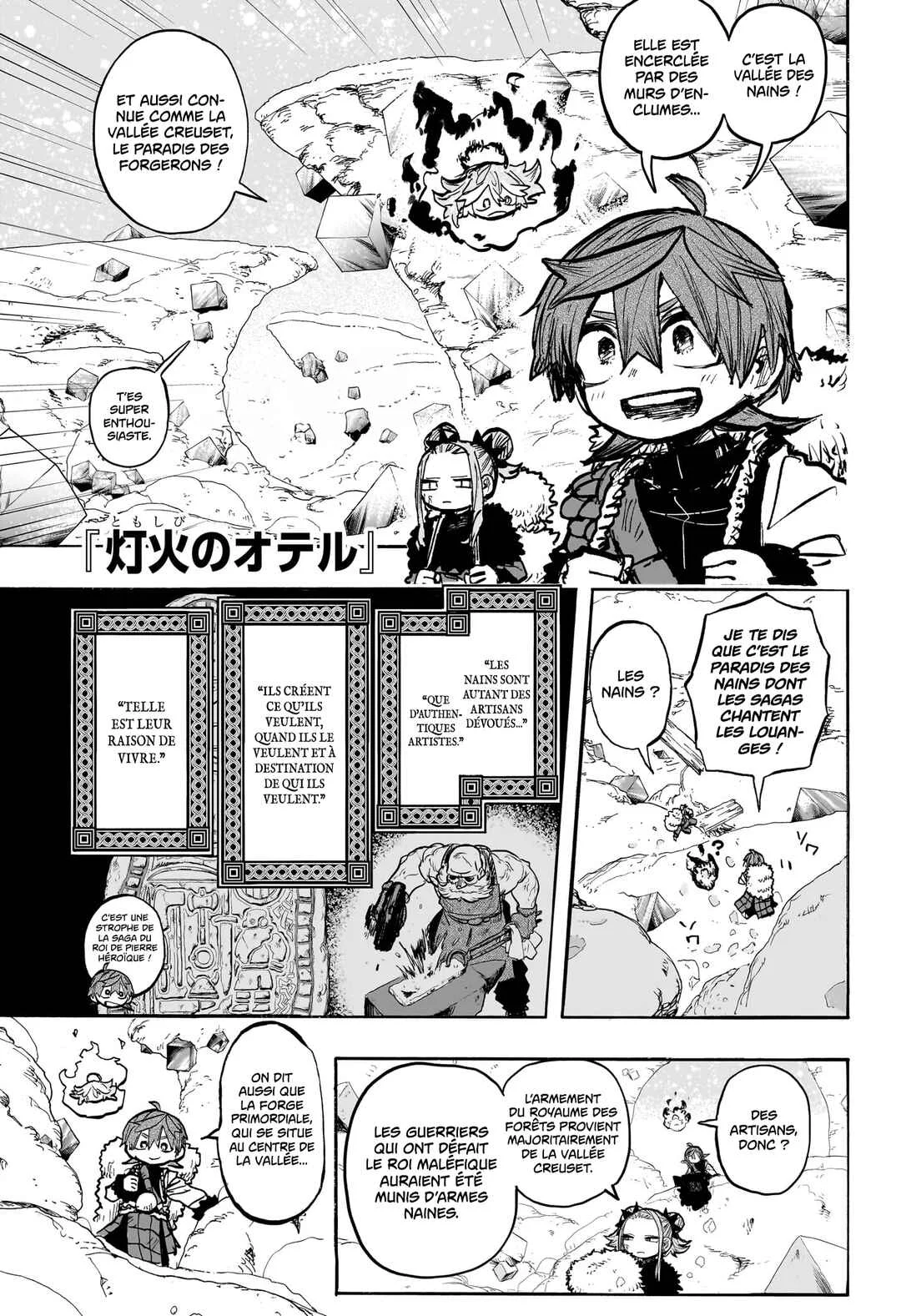 Tomoshibi no Otr Chapitre 8: La vallée creuset - Page 1