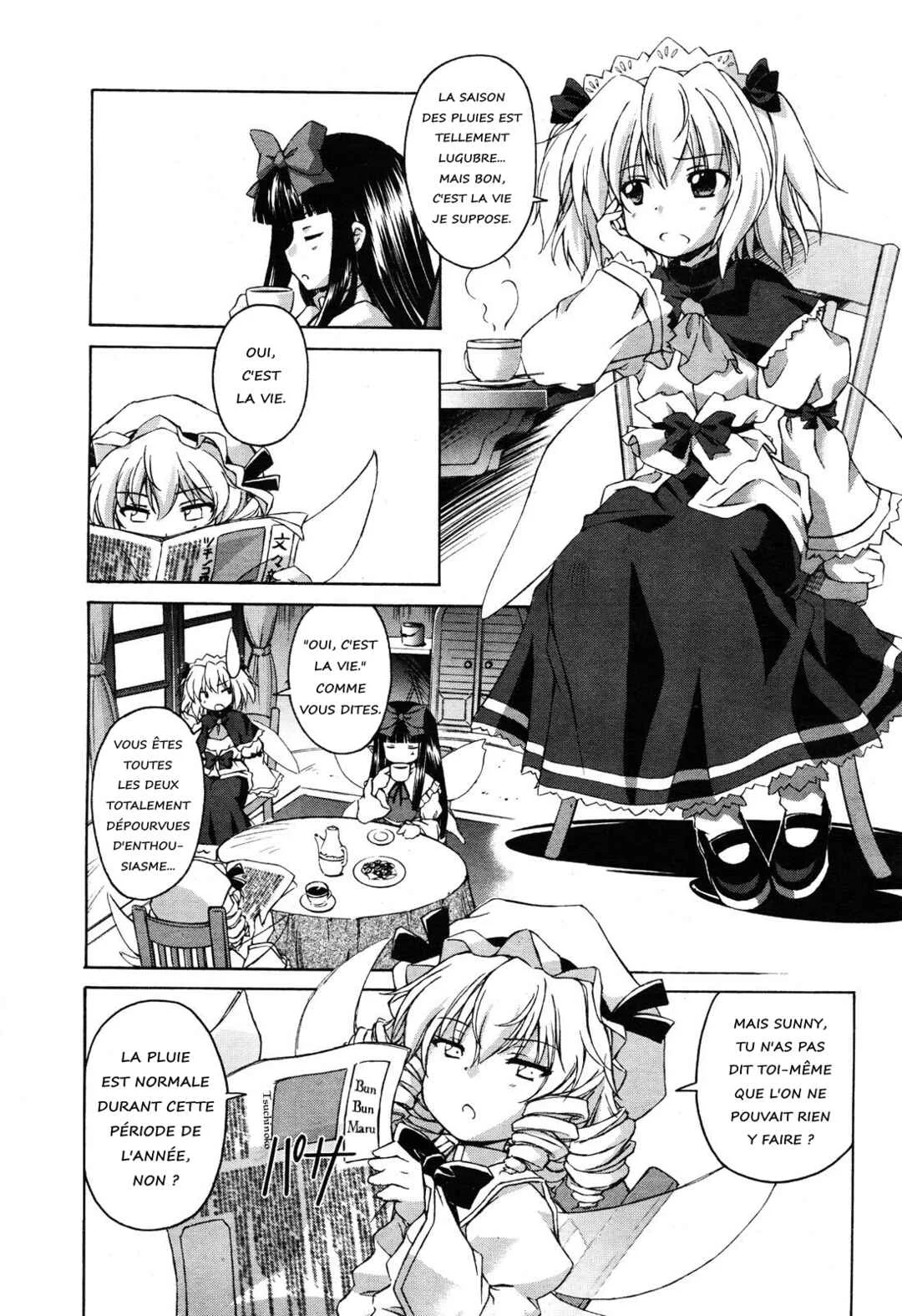 Touhou Sangetsusei ~ Strange and Bright Nature Deity. Chapitre 1: La Résidence de la Saison des Pluies - Page 4