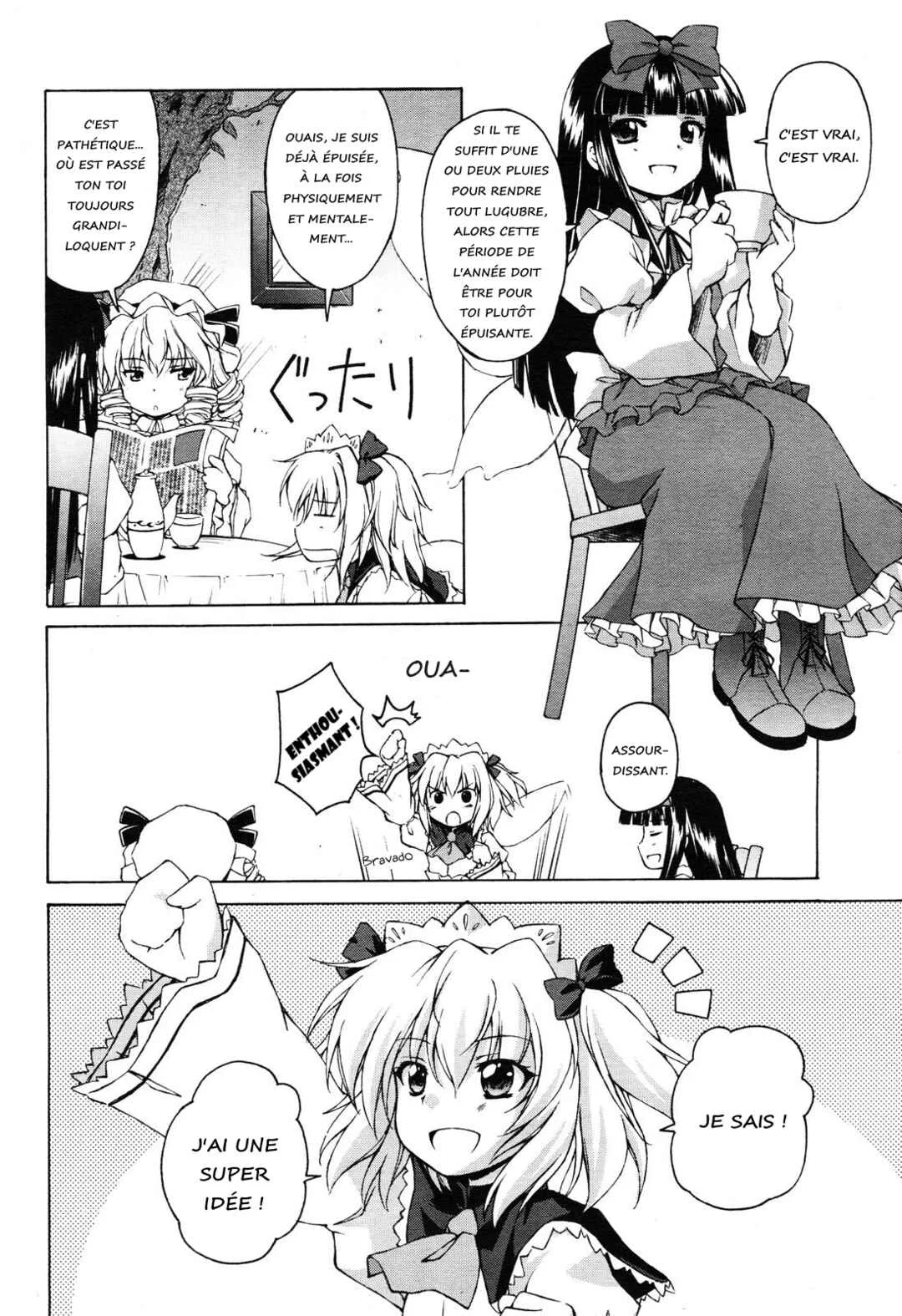 Touhou Sangetsusei ~ Strange and Bright Nature Deity. Chapitre 1: La Résidence de la Saison des Pluies - Page 5