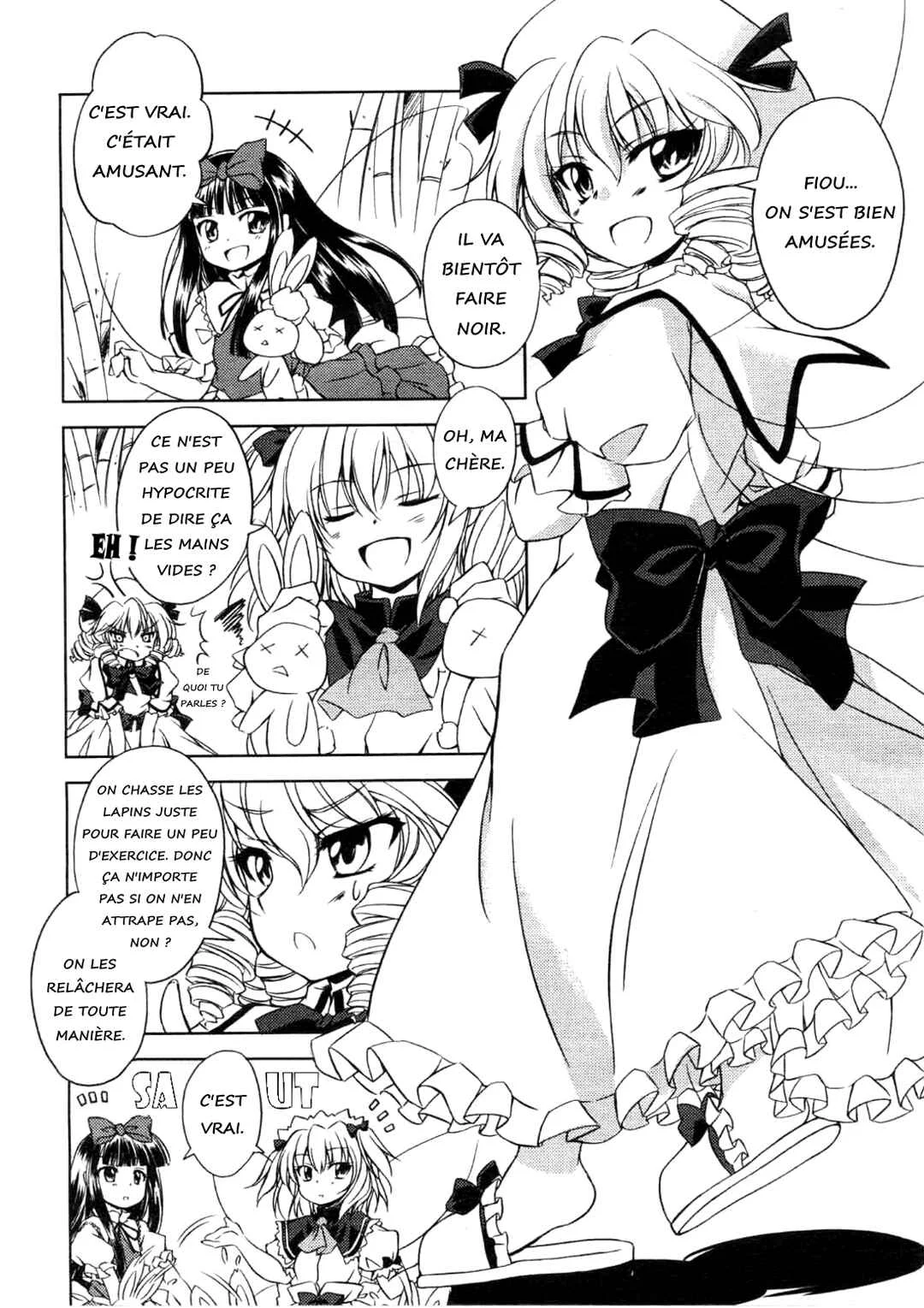 Touhou Sangetsusei ~ Strange and Bright Nature Deity. Chapitre 3: La Lapine des Hautes Herbes - Page 4
