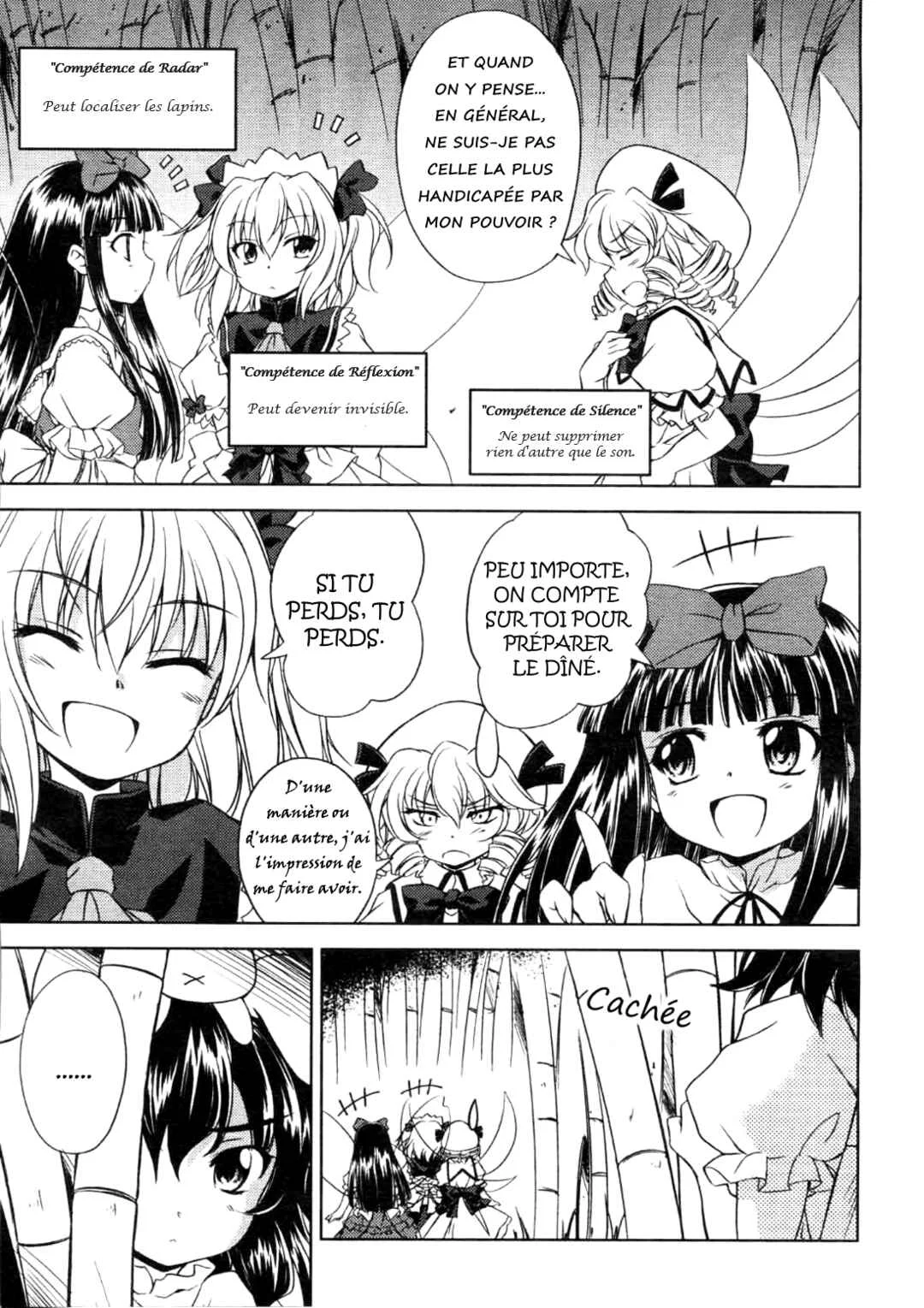 Touhou Sangetsusei ~ Strange and Bright Nature Deity. Chapitre 3: La Lapine des Hautes Herbes - Page 5