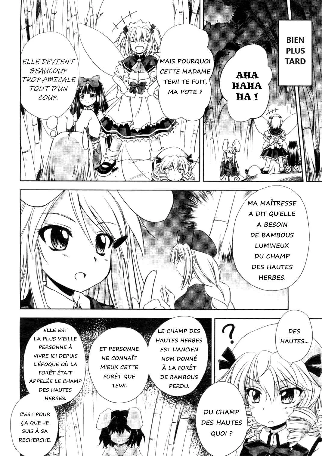 Touhou Sangetsusei ~ Strange and Bright Nature Deity. Chapitre 3: La Lapine des Hautes Herbes - Page 14