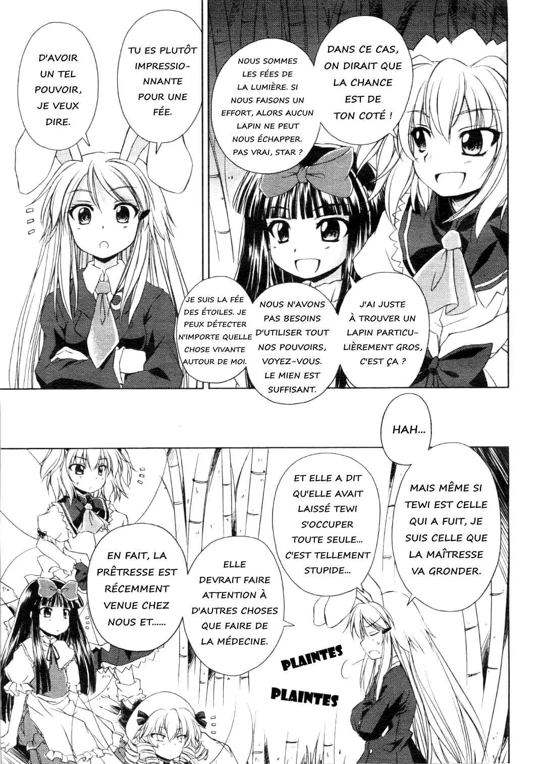 Touhou Sangetsusei ~ Strange and Bright Nature Deity. Chapitre 3: La Lapine des Hautes Herbes - Page 15