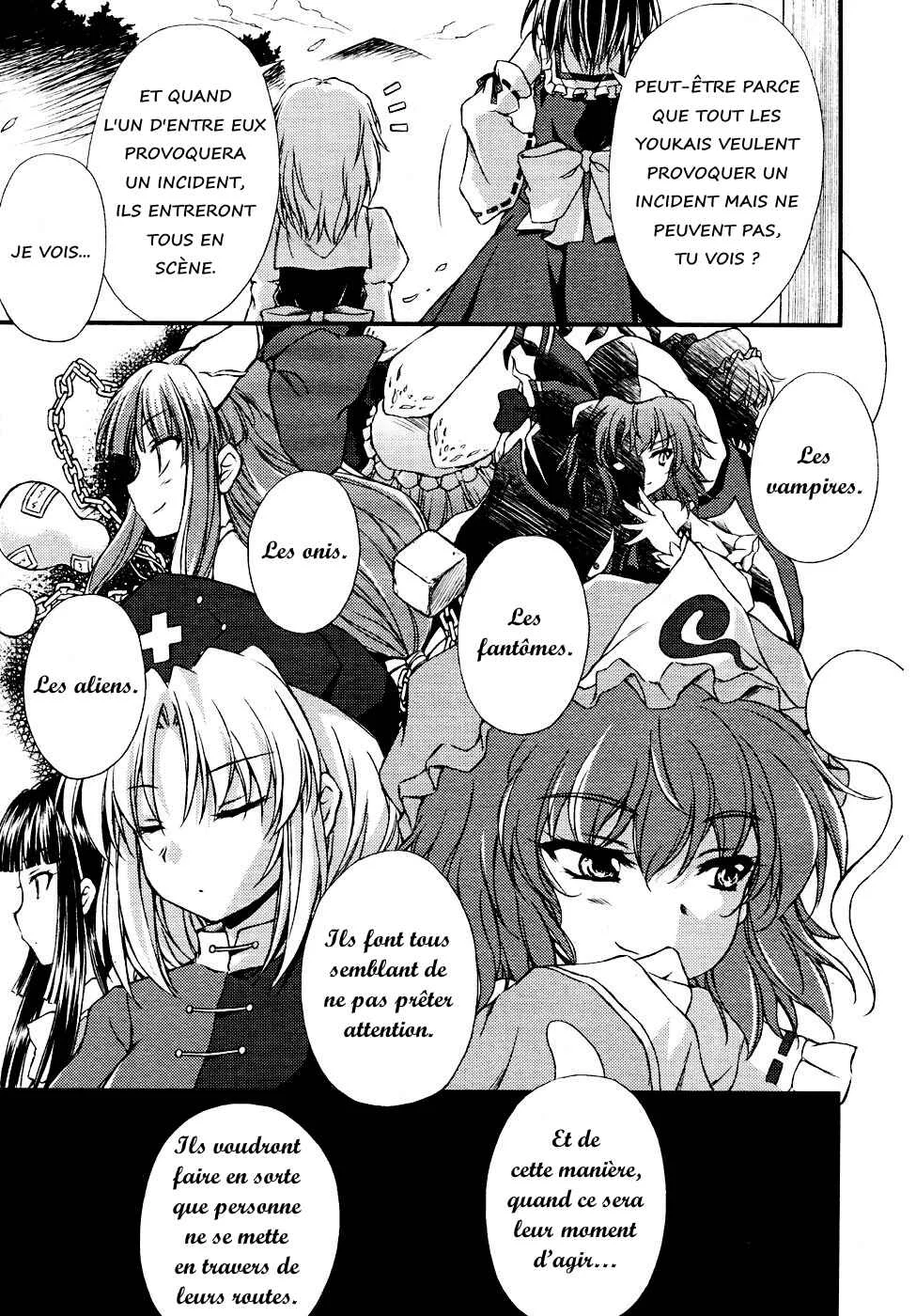 Touhou Sangetsusei ~ Strange and Bright Nature Deity. Chapitre 4: Au-Delà des Incidents - Page 15
