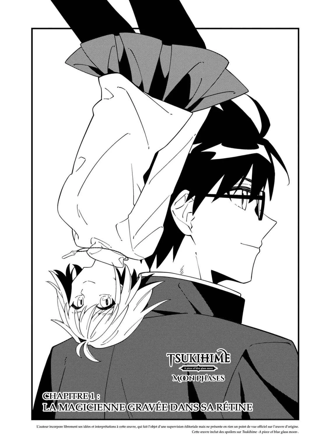 Tsukihime: A Piece of Blue Glass Moon - Moon Phase Chapitre 1: La Magicienne gravée dans sa rétine - Page 2