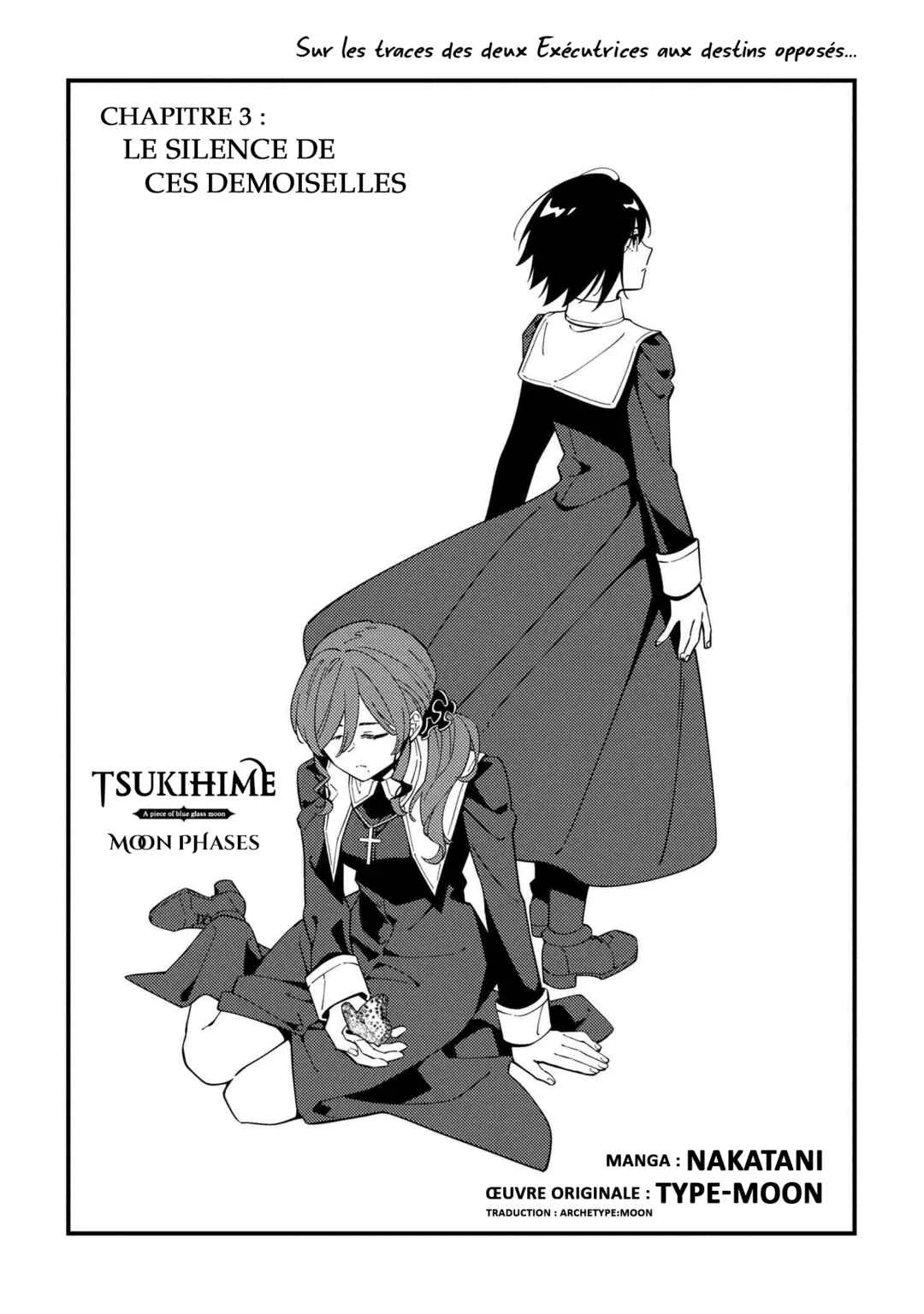 Tsukihime: A Piece of Blue Glass Moon - Moon Phase Chapitre 3: Le silence de ces demoiselles - Page 1