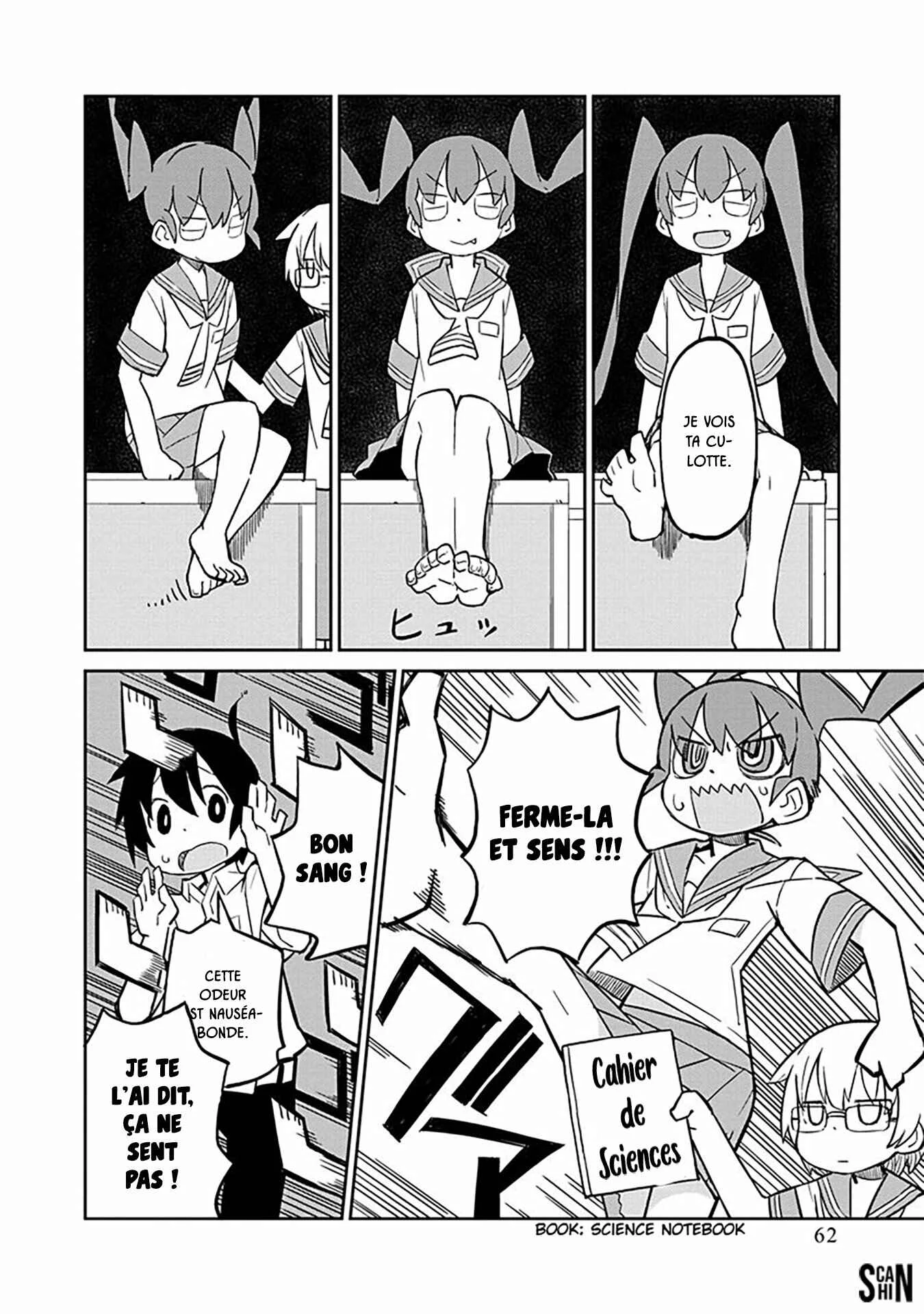 Ueno-san wa Bukiyou Chapitre 5: Desodarant - Page 4