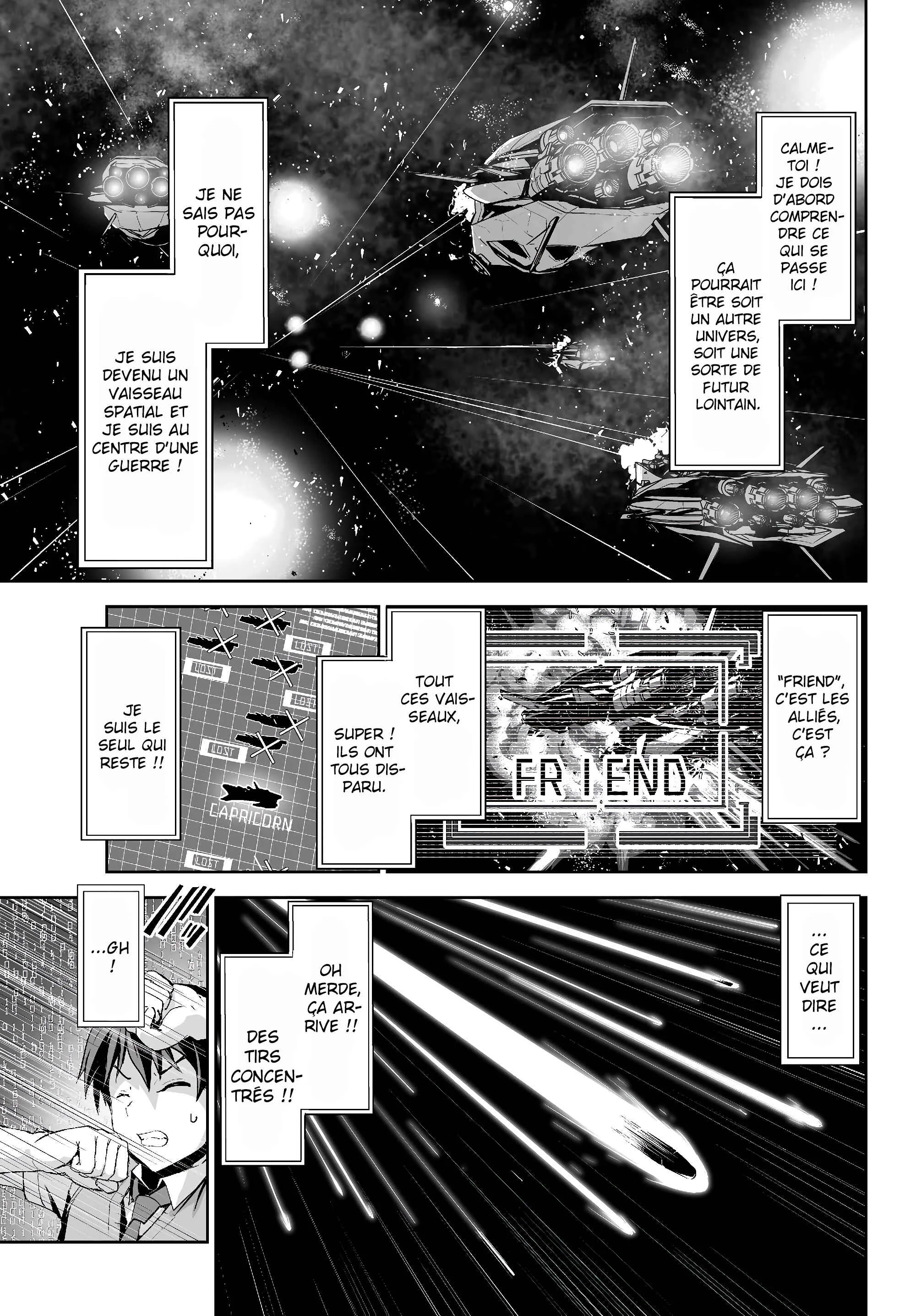Unparalleled Path - Reincarnated as the AI for a Space Battleship Chapitre 1: la voie de la réincarnation - Page 13