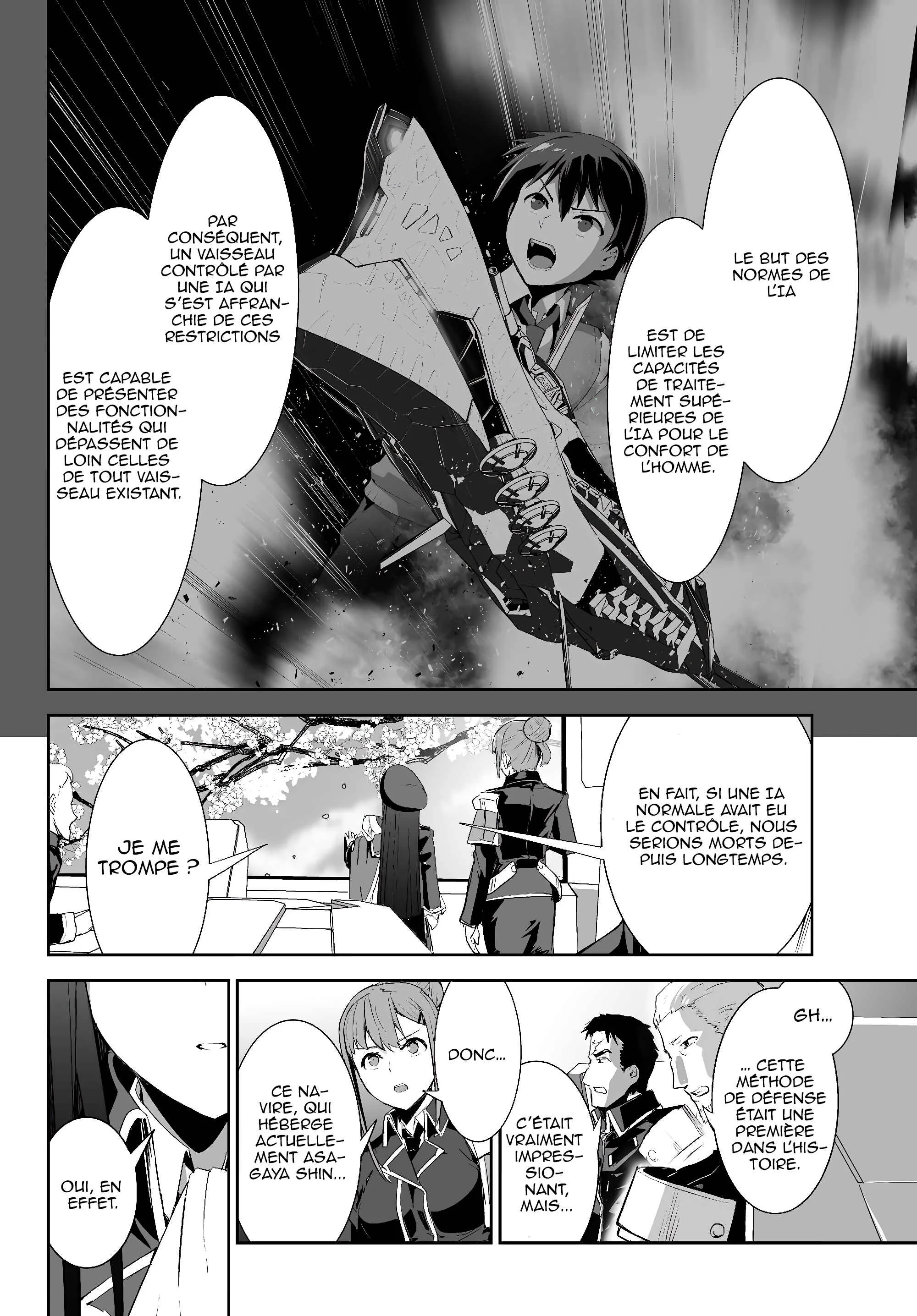 Unparalleled Path - Reincarnated as the AI for a Space Battleship Chapitre 2: La voie de la réminiscence - Page 23